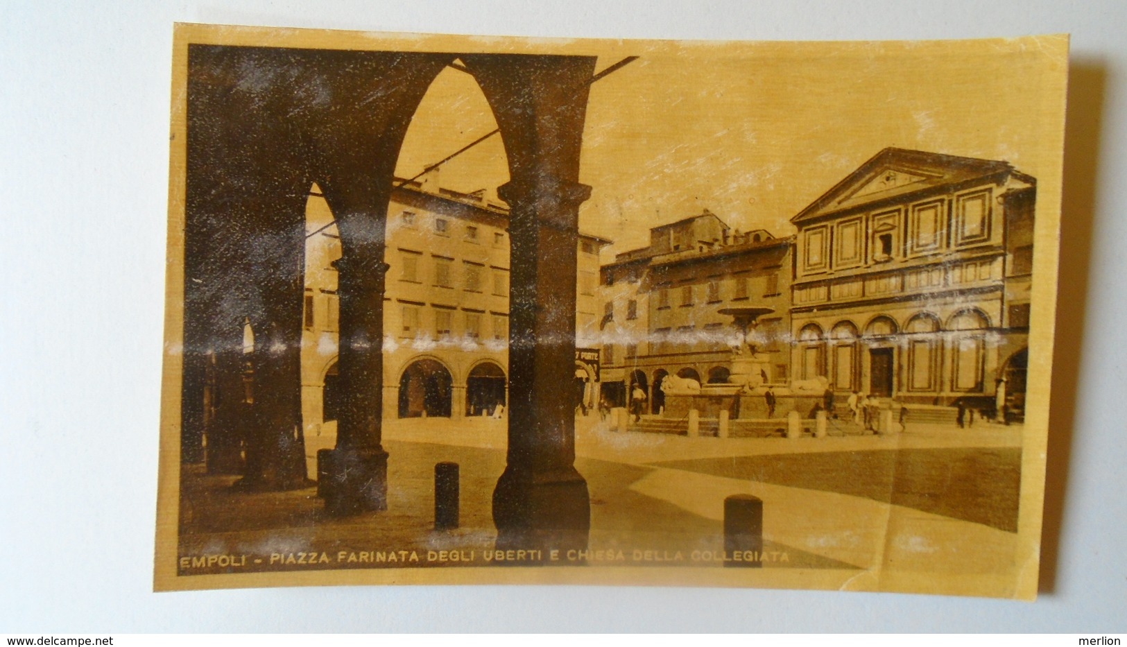 D158845 Italia  FIRENZE - Empoli - Piazza Farinata degli Uberti  ca 1920-30