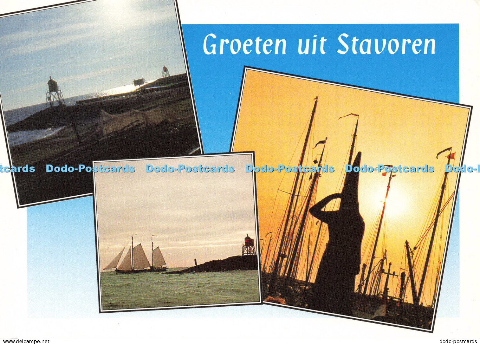 D171085 Groeten Uit Stavoren. Van Der Meulen Sneek. Multi View