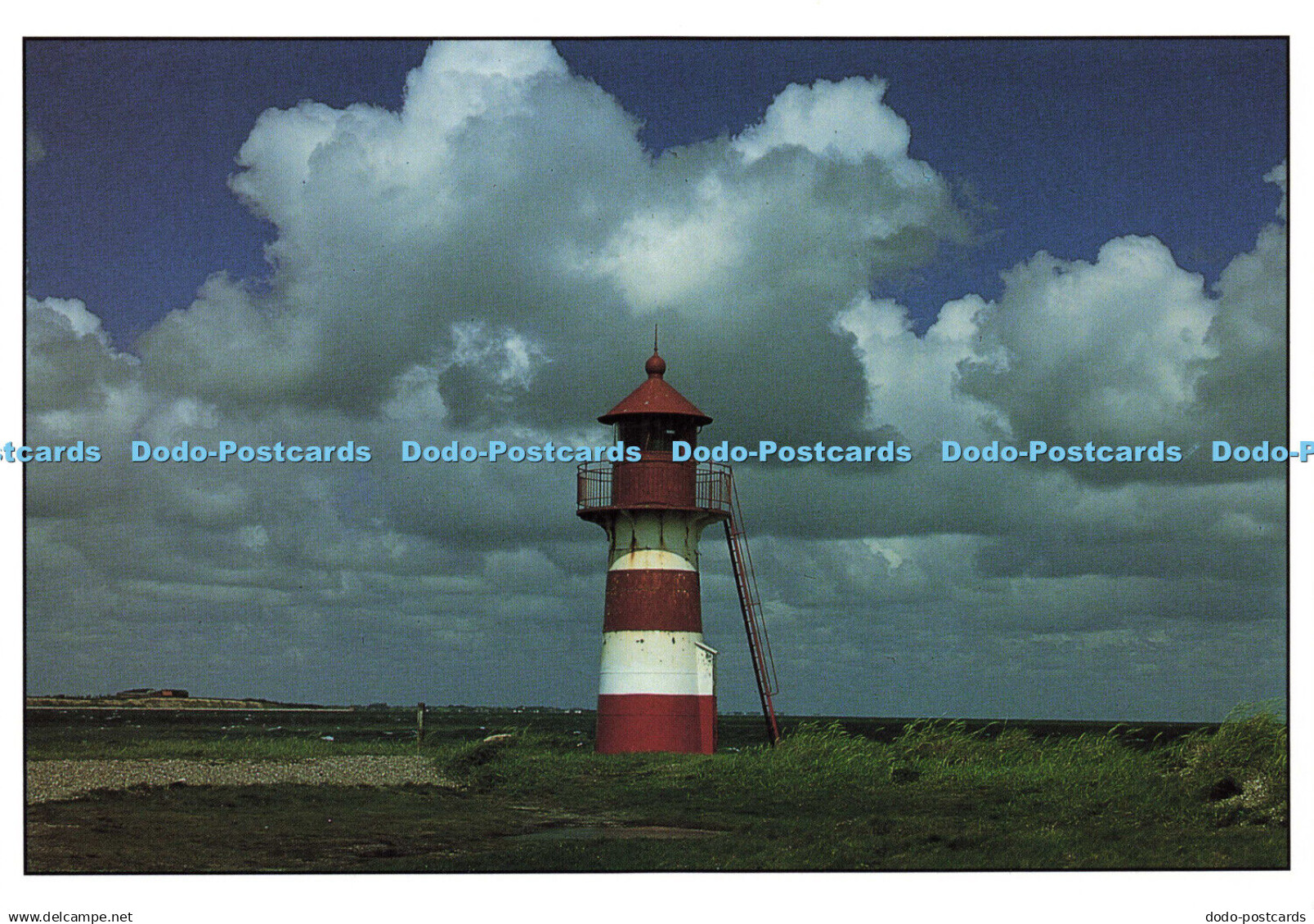 D171361 Leuchtturme. Oddesund. Danmark. Eiland. Von Klaus Rabe