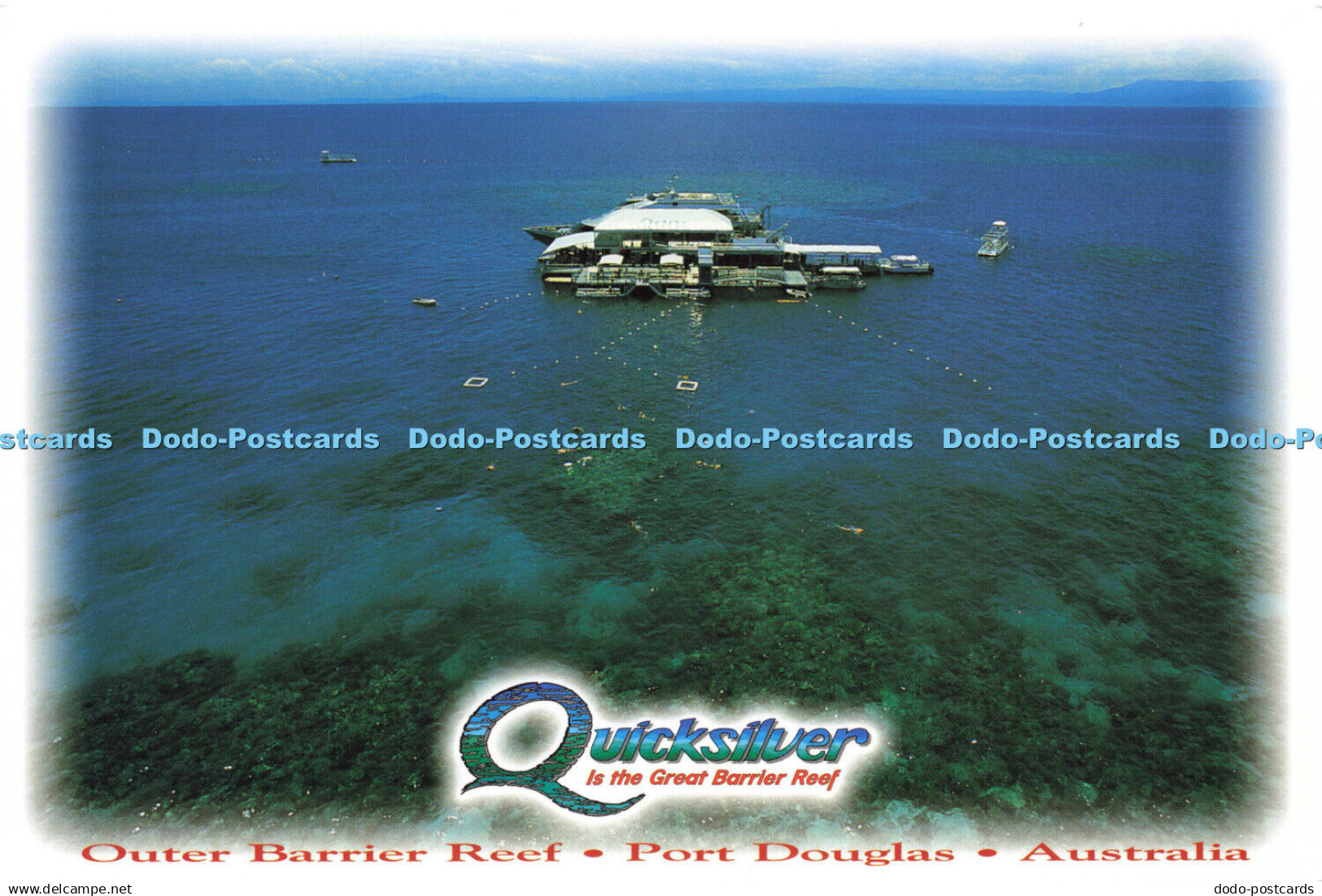 D172184 Australia. Outer Barrier Reef. Quicksilver In the Great Barrier Reef