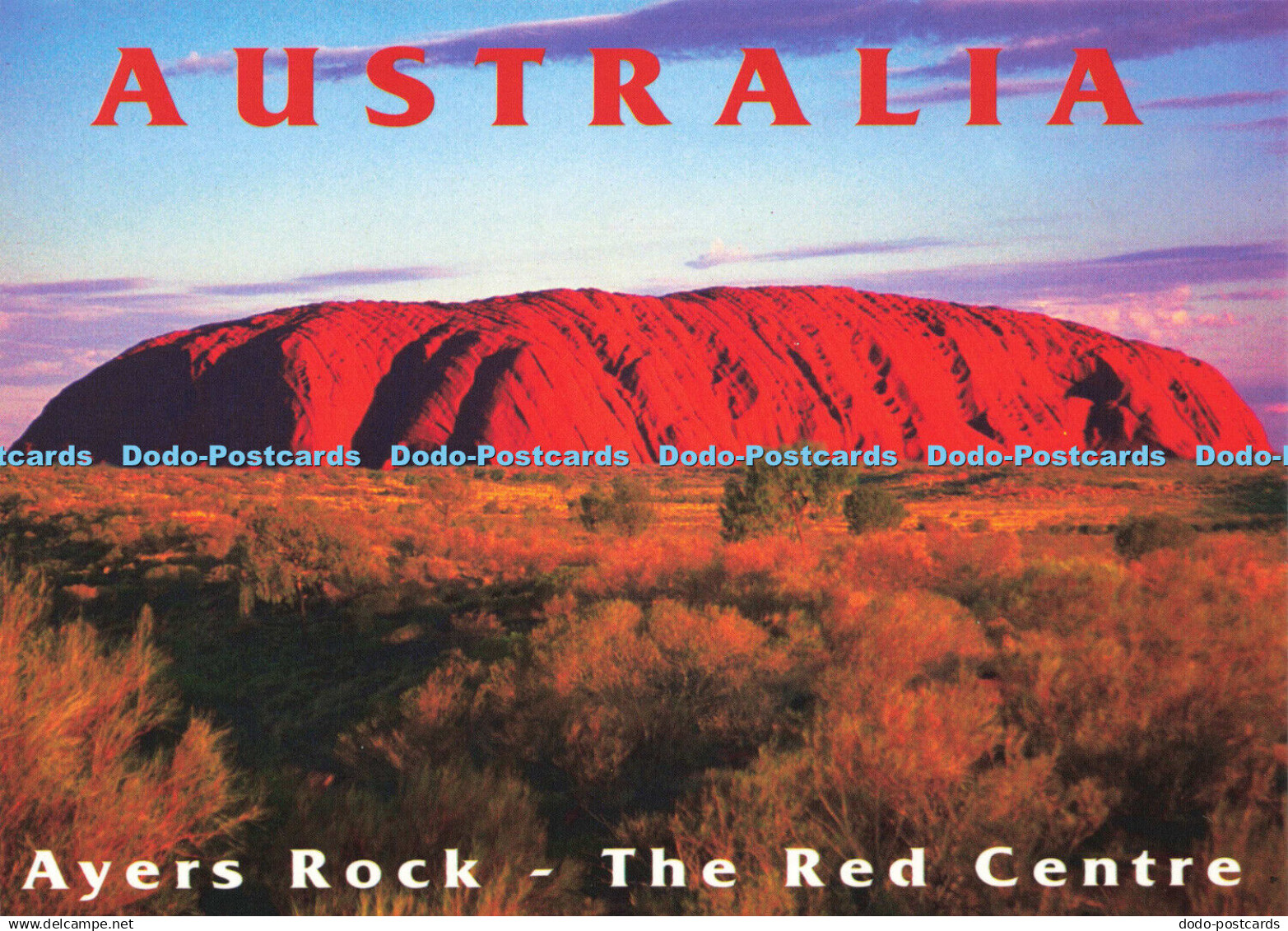 D172701 Australia. Ayers Rock. The Red Centre. Sydney Hughes