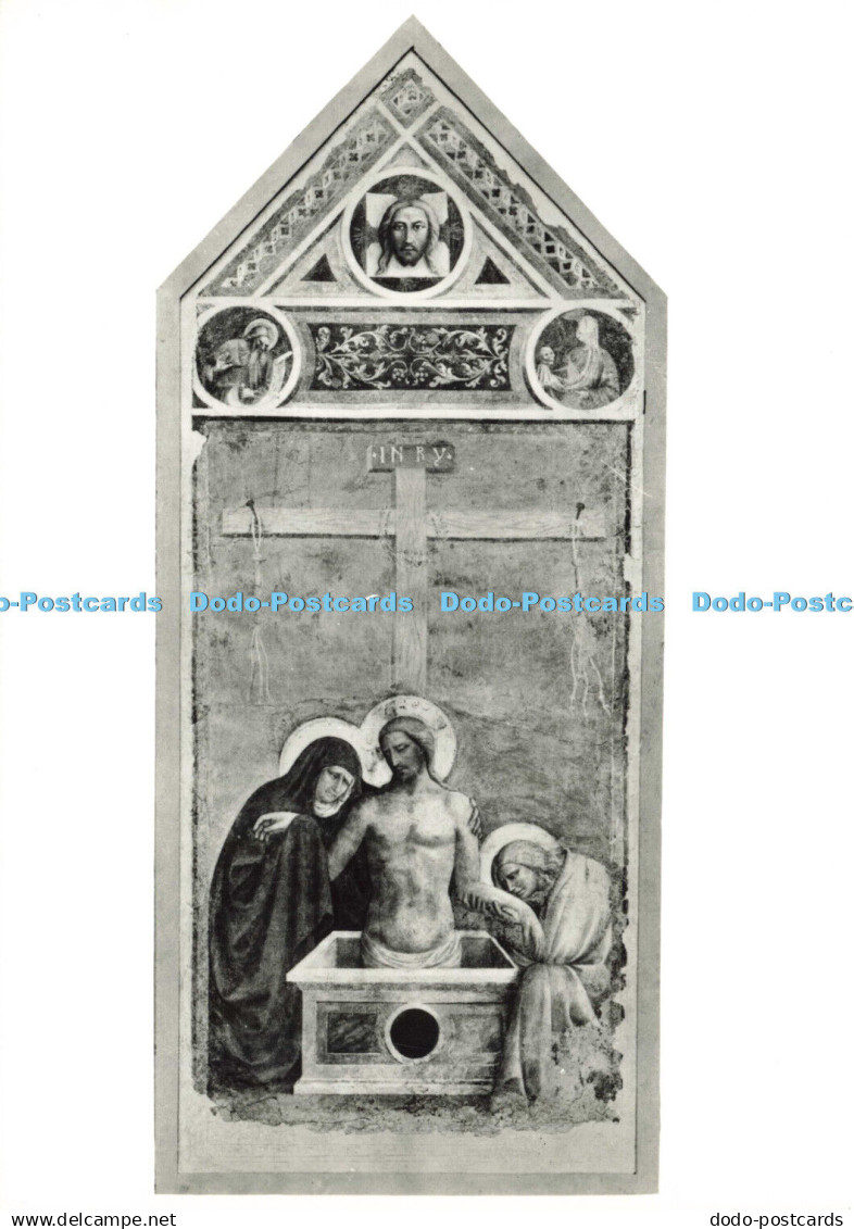 D173641 Empoli . Pinacoteca di S. Andrea. Masolino da Panicale. La Pieta. Ed. As