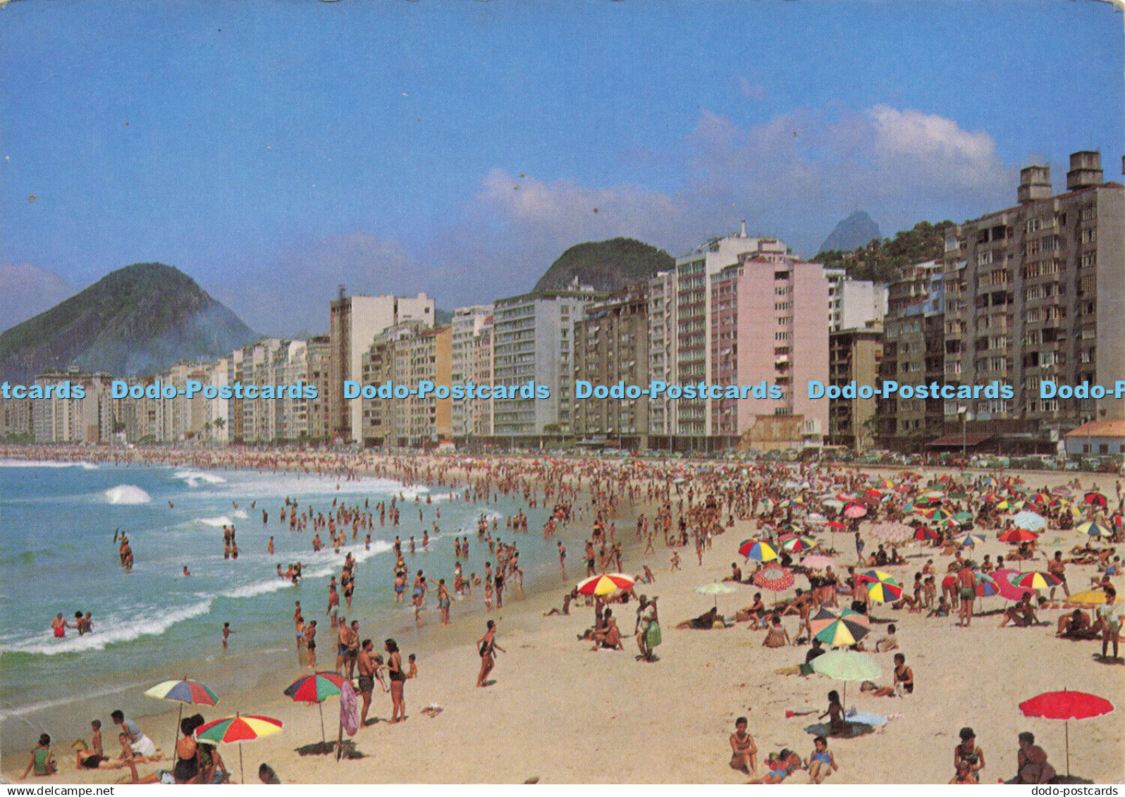 D176591 Brasil Turistico. Copacabana Beach. Mercator. Graficos Brunner