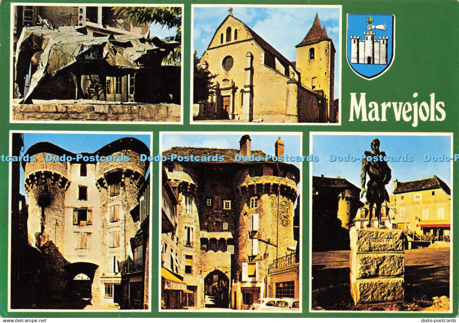 D180324 Marvejols. Lozere. Combier Imp. Macon. Cimcrome