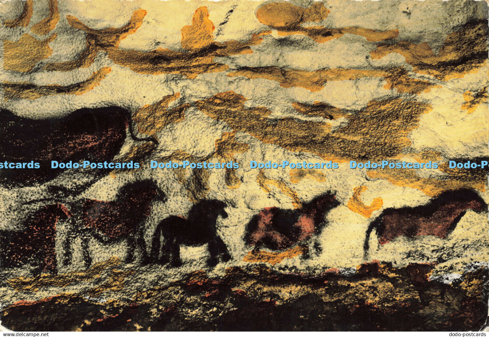 D180414 Grotte Prehistorique de Lascaux. Montignac sur Vezere. Dordogne. 1957