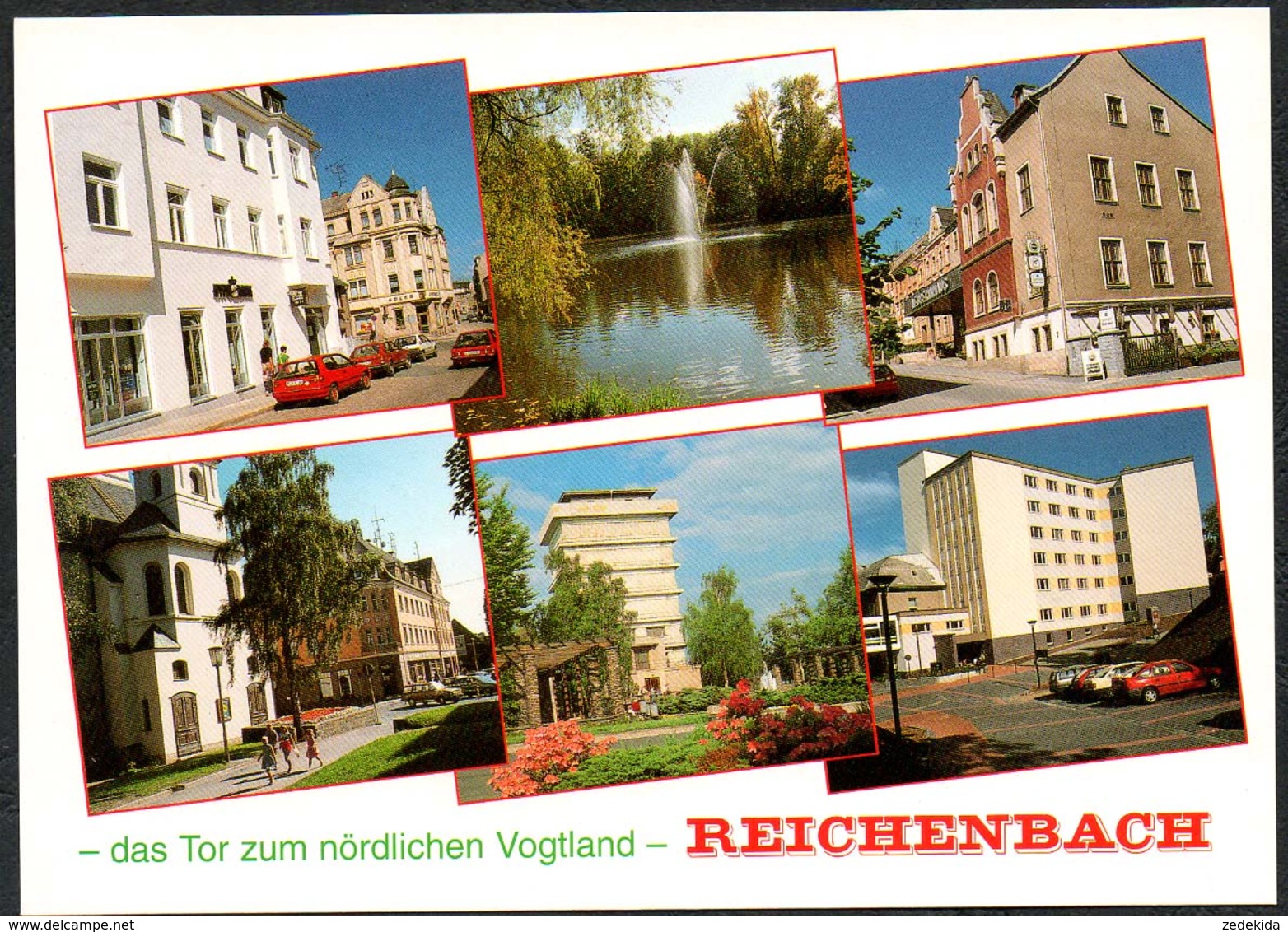 D1860 - TOP Reichenbach - Verlag Bild und Heimat Reichenbach Qualitätskarte