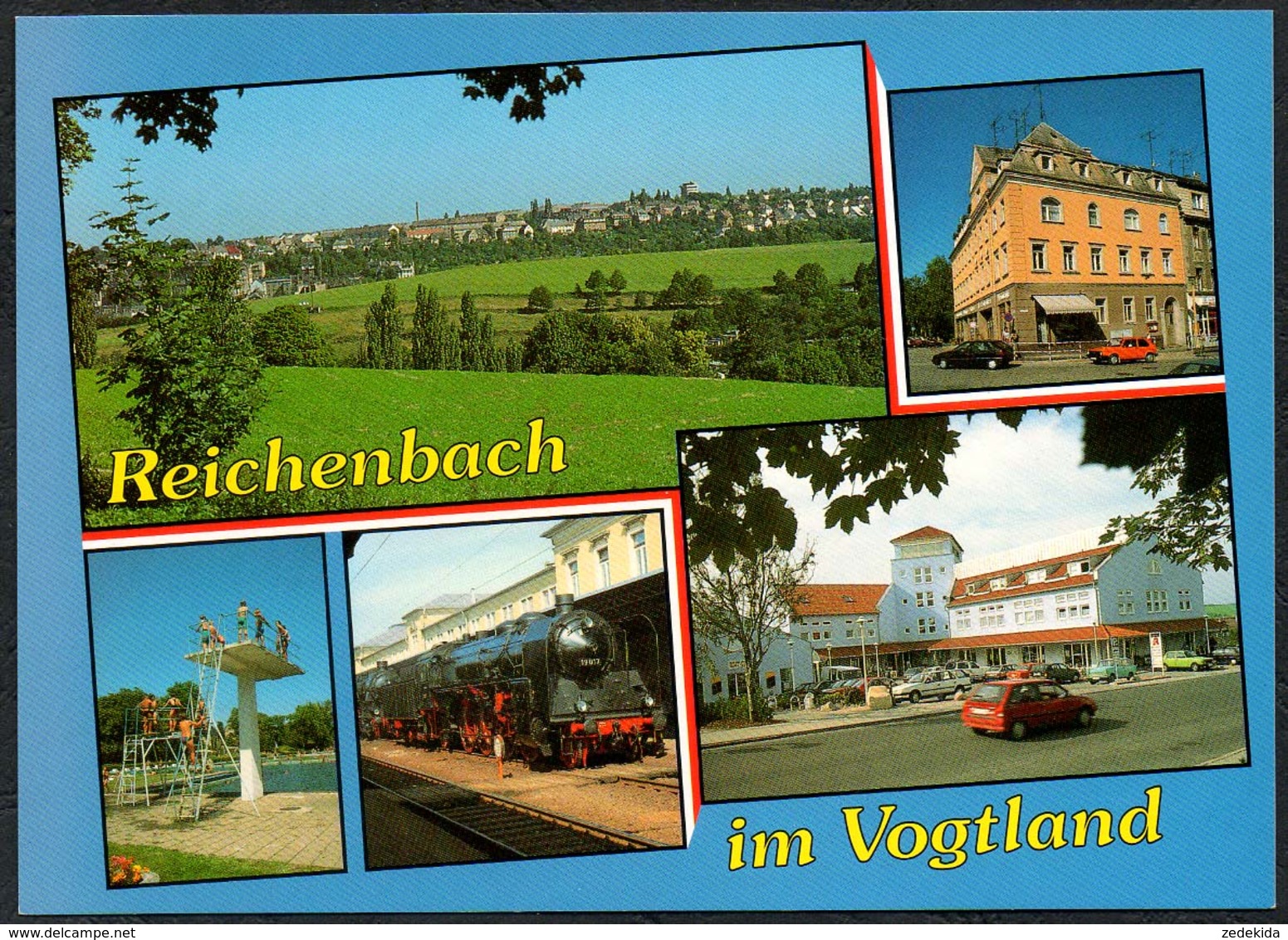 D1861 - TOP Reichenbach - Verlag Bild und Heimat Reichenbach Qualitätskarte