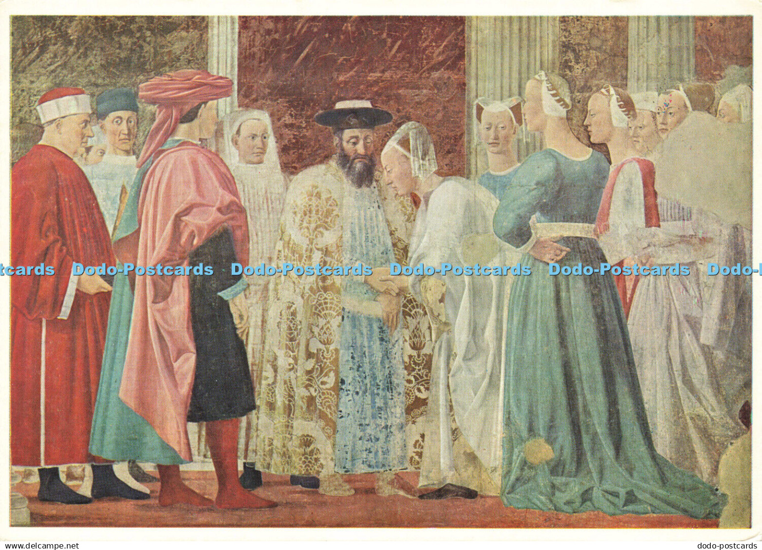 D189696 Piero della Francescana. Il Ricevimento della Regina di Saba. Arezzo. Sa