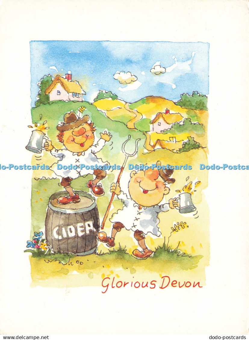 D193876 Glorious Devon Clinton Cards 2009