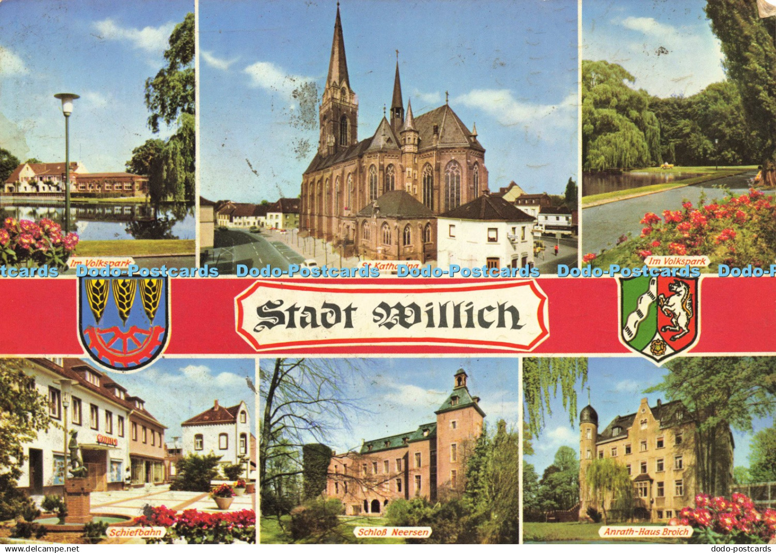 D194943 Stadt Willich Im Volkspark St Katharina Anrath Haus Broich Krapohl Multi