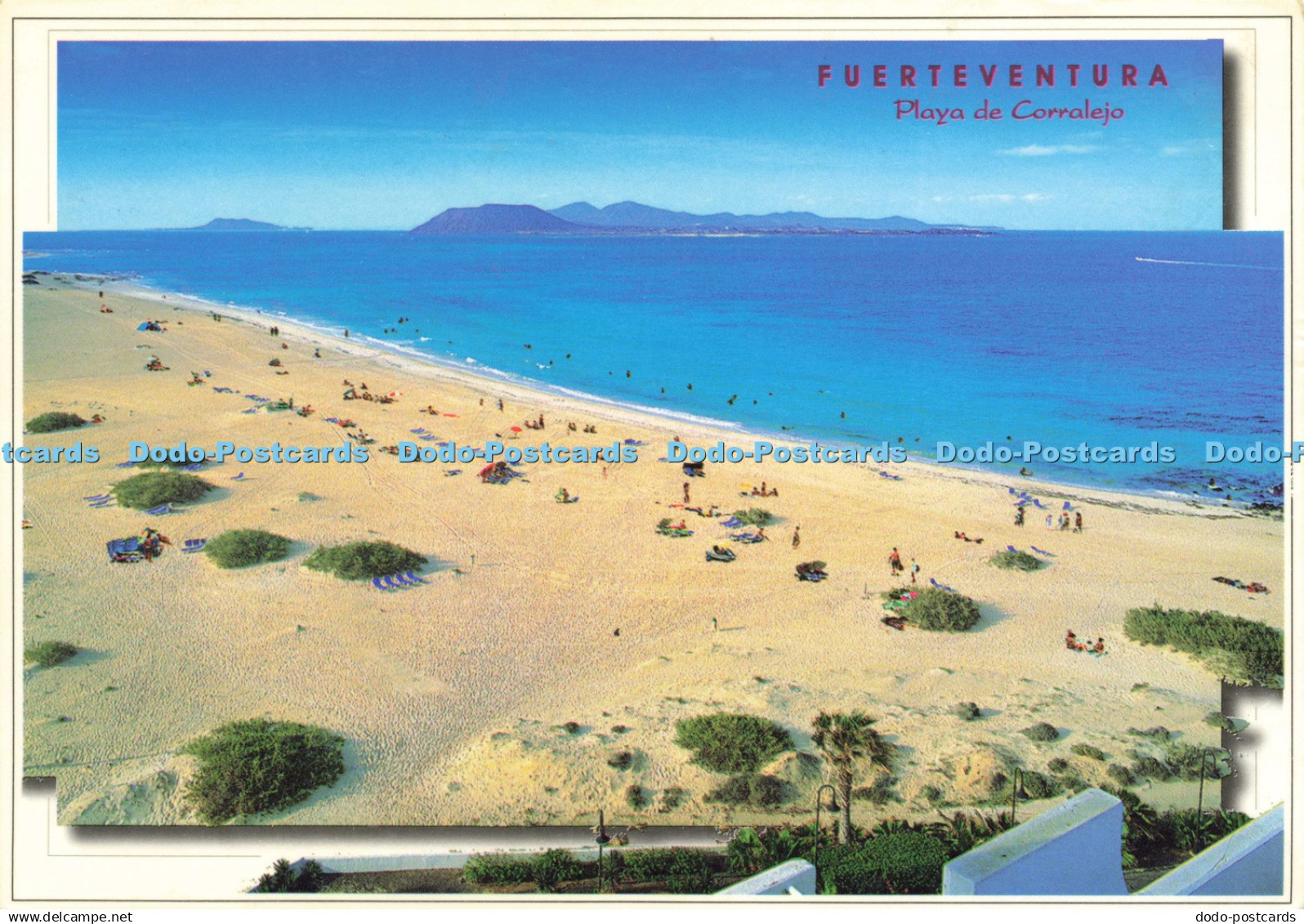 D195335 Fuerteventura Playa de Corralejo Isla de Lobos e Isla de Lanzarote SOFOT