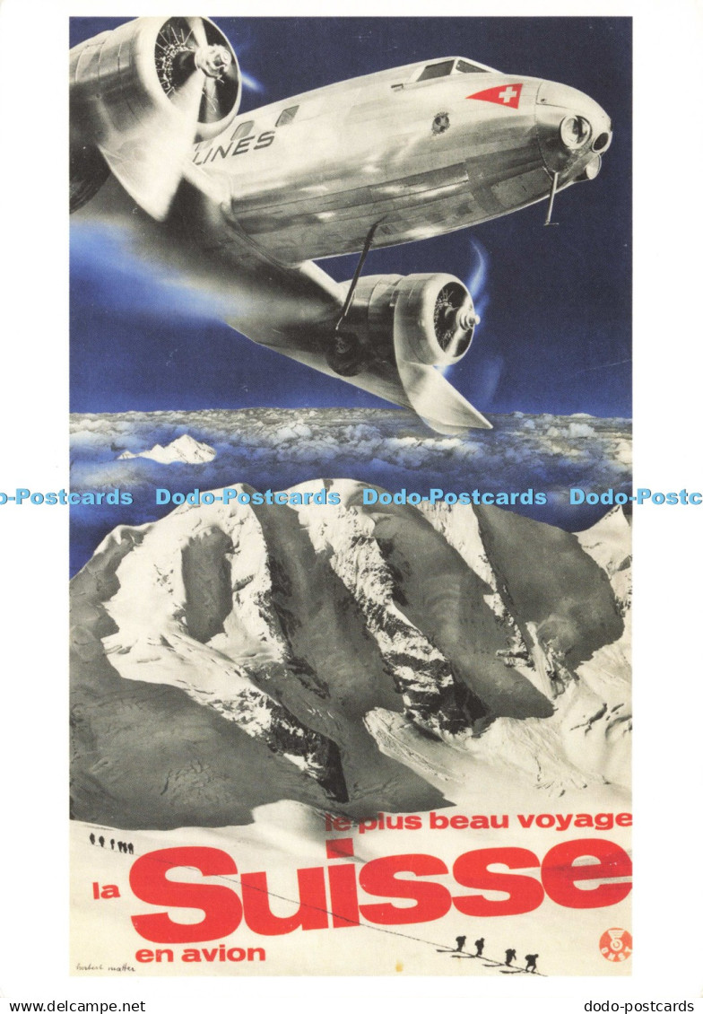 D196618 Suisse la en Avion Herbert Matter 1935
