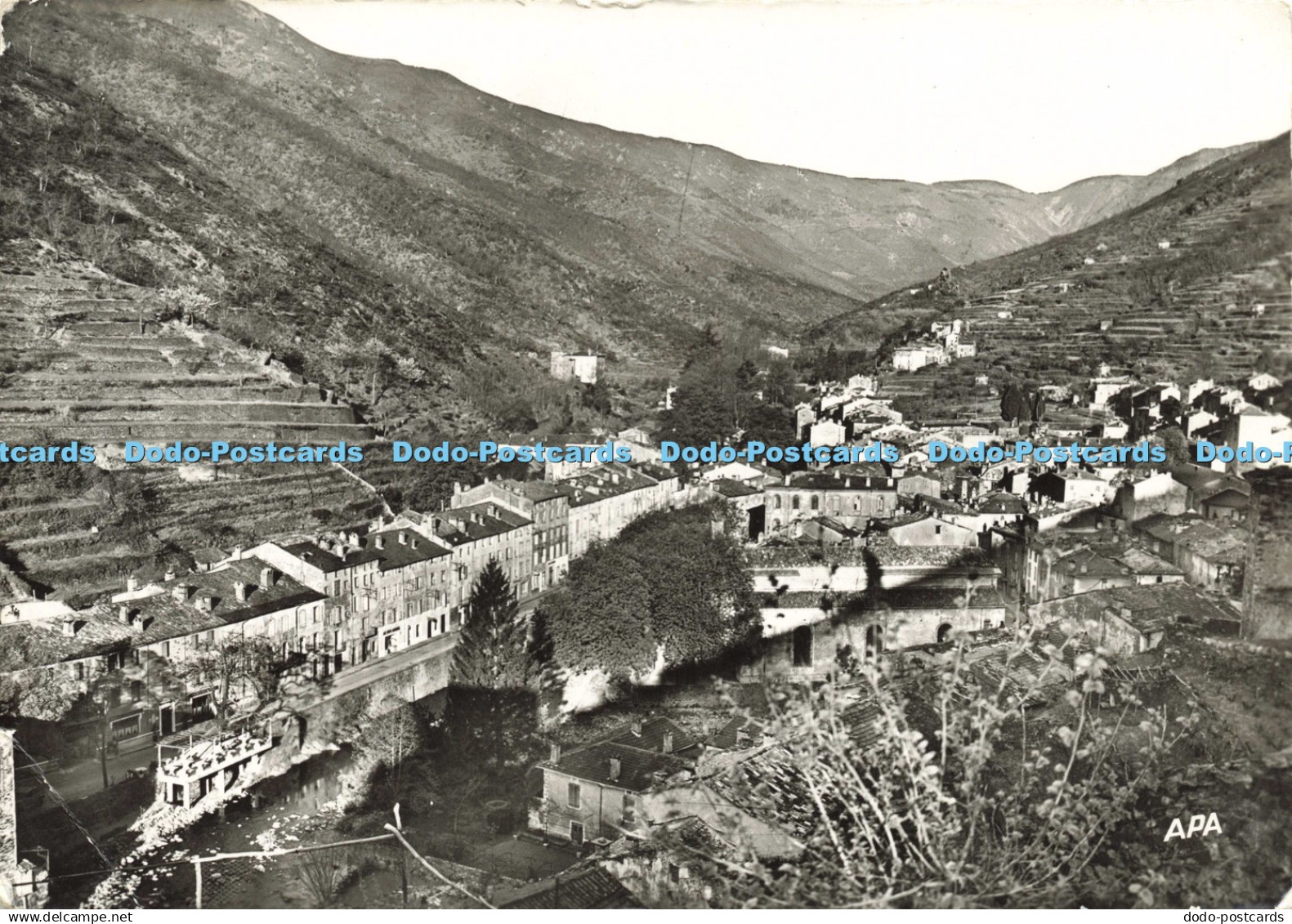 D196927 Valleraugue Mont Aigoual Vue Generale APA POUX 1963