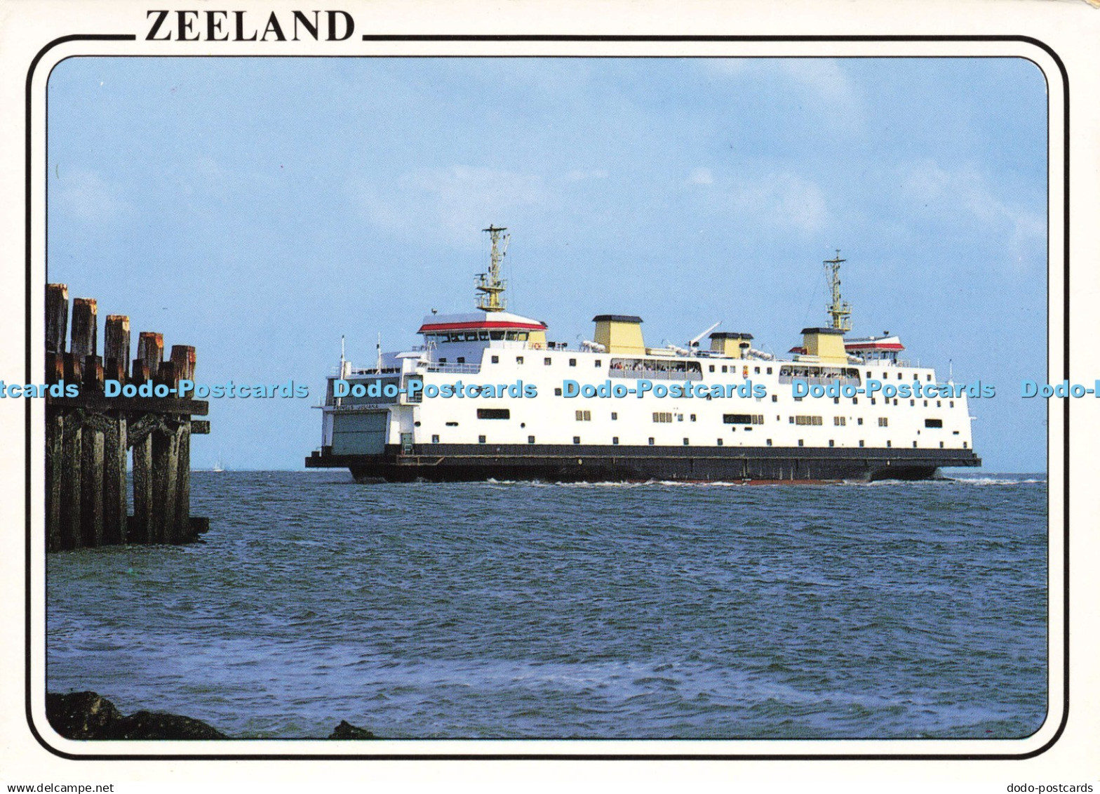 D196931 Zeeland Vlissingen Breskens Dubbeldeks Veerboot Prinses Juliana Hollande