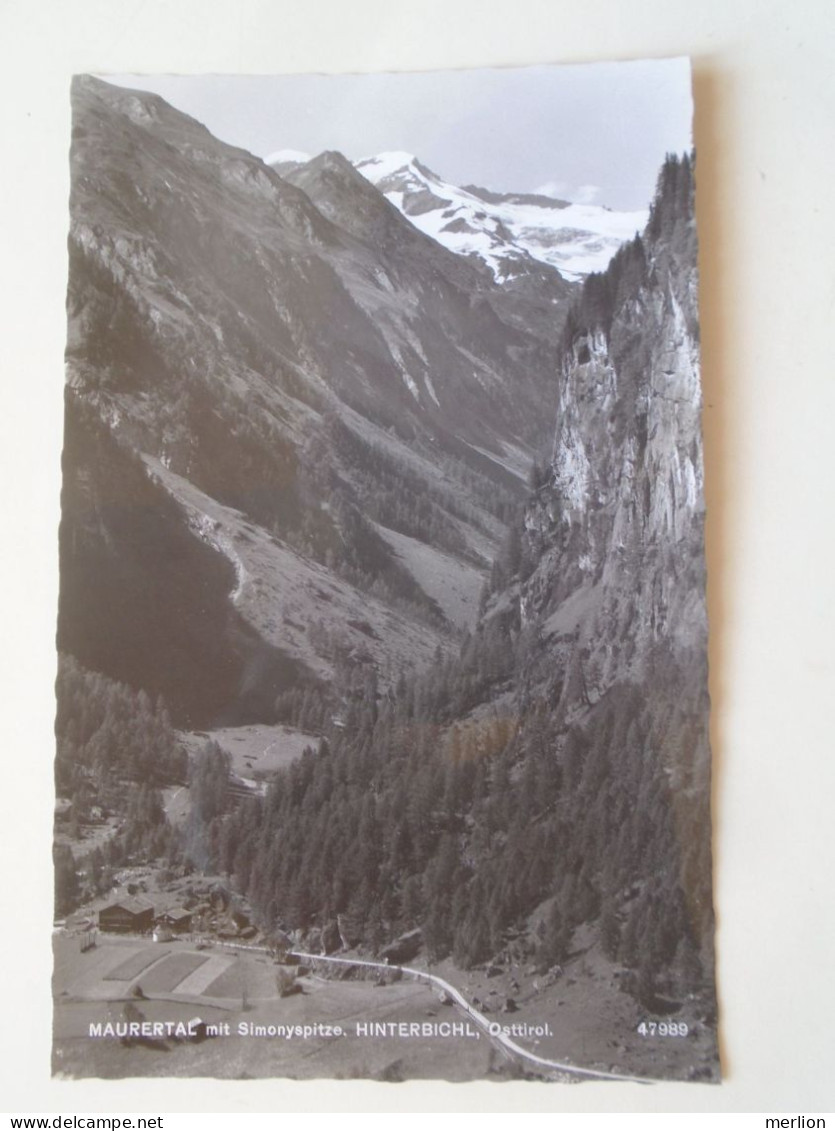 D197126    Österreich   Maurertal mit Simonyspitze, Hinterbichl, Ost-Tirol