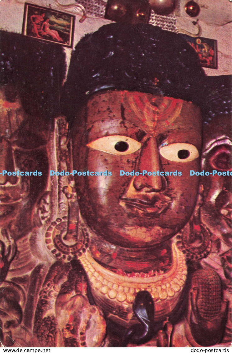 D197193 India Shiva Trimurti Chittorgarh Prasads Madras India Tourism Developmen