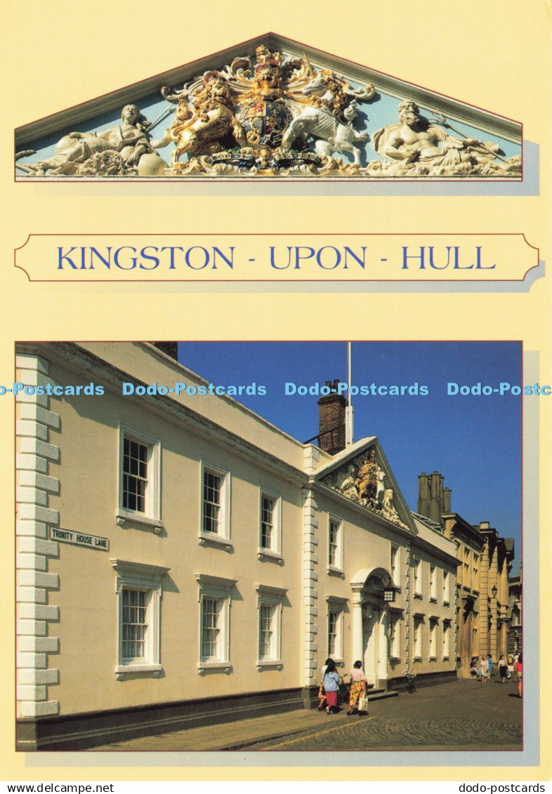 D198052 Hull East Yorkshire Kingston Upon Trinity House in Hull is Older than Th