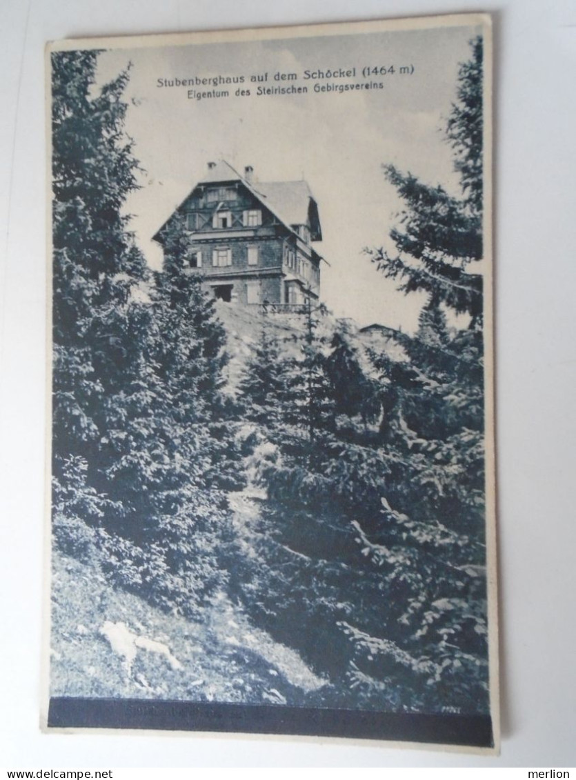 D199337    AK Österreich   St. Radegund -  Stubenberghaus auf dem Schöckel 1928