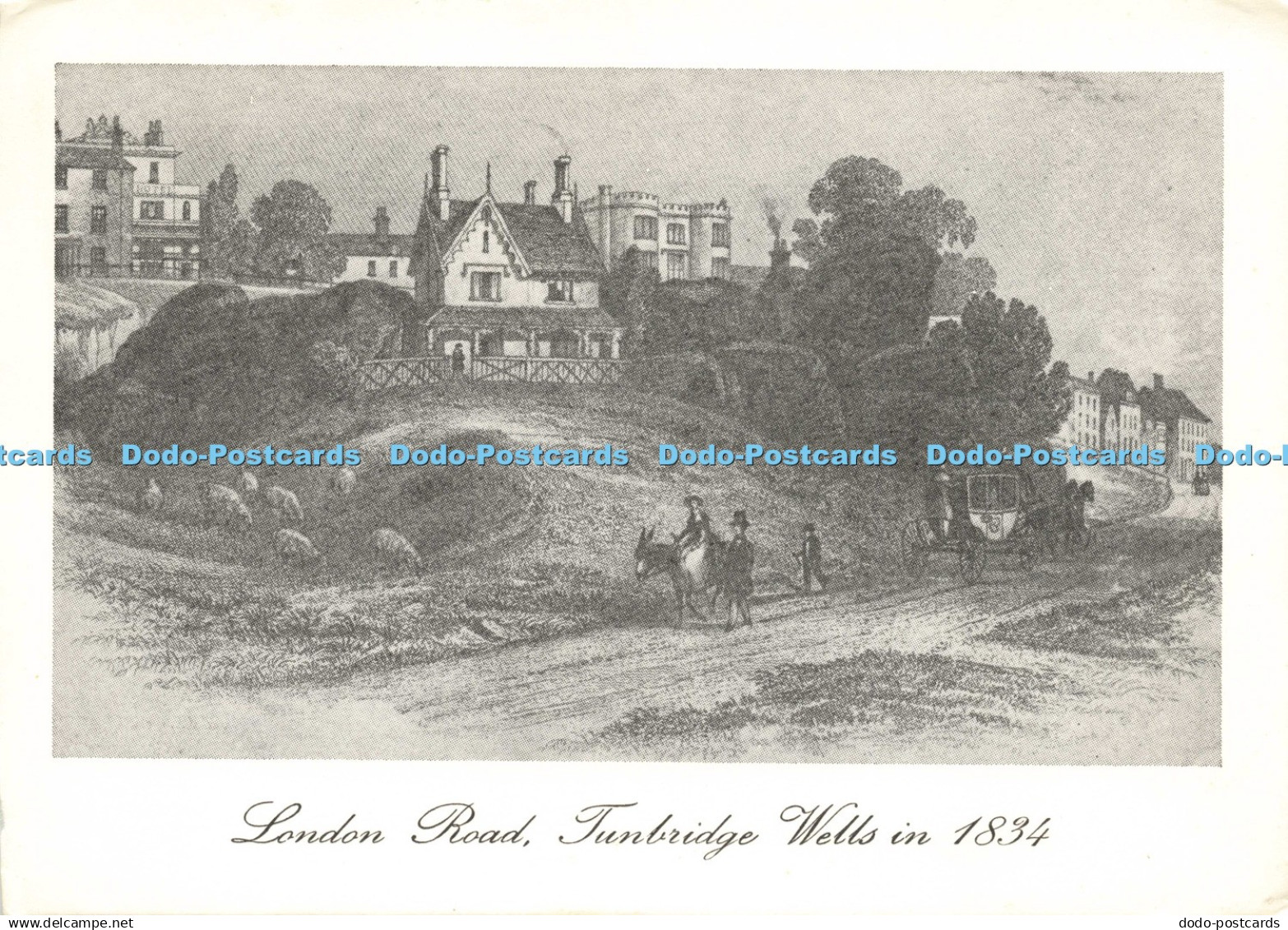 D200092 Tunbridge Wells in 1834 London Road Tunbridge Wells Branch