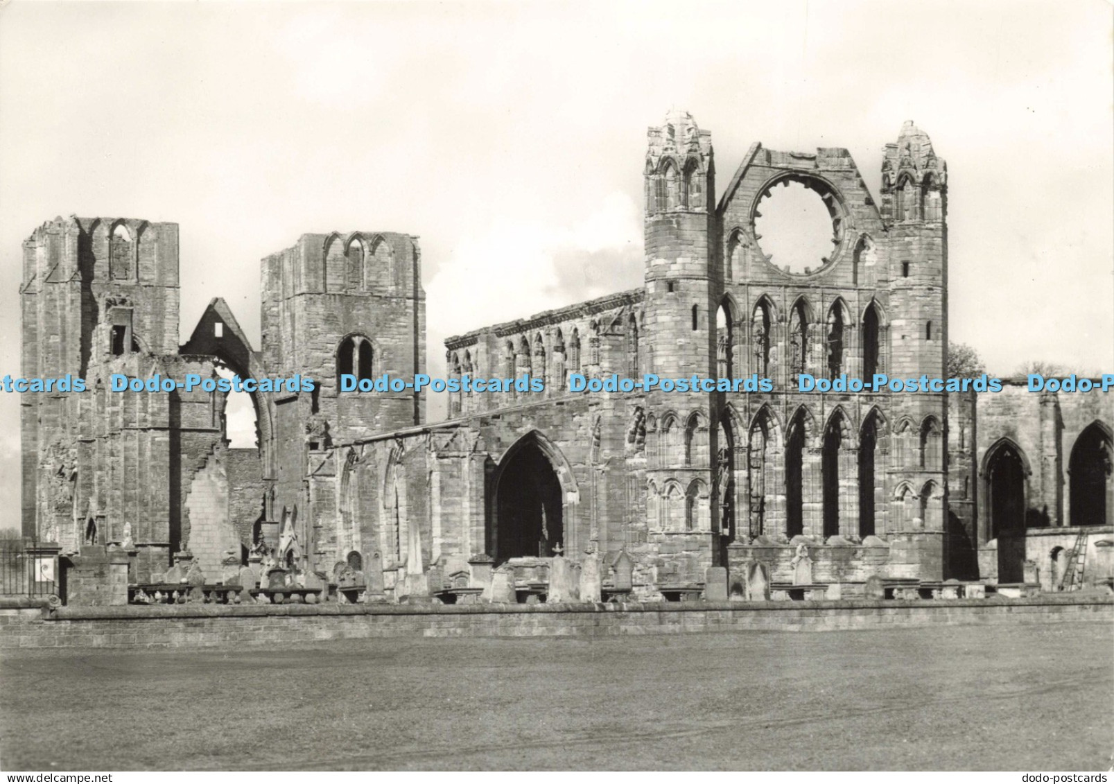 D200714 Elgin Cathedral from the East Crown