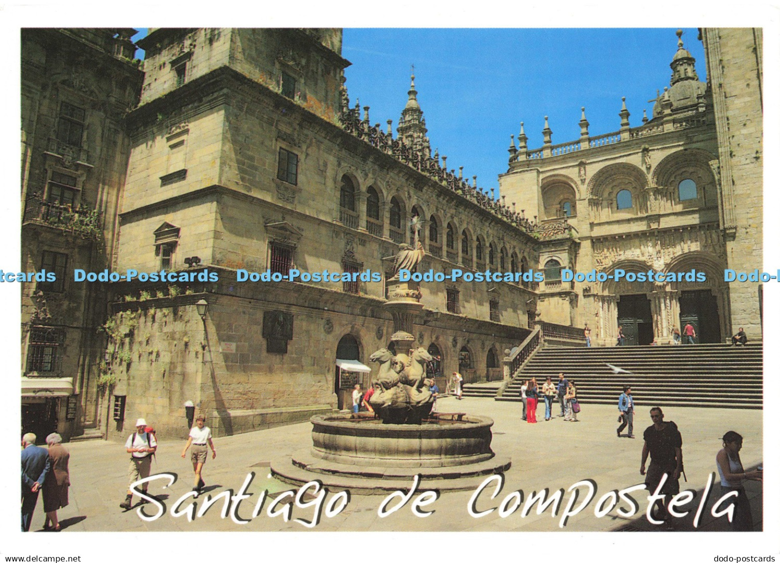 D200965 Santiago de Compostela Plaza de las Platerias Arribas 2009