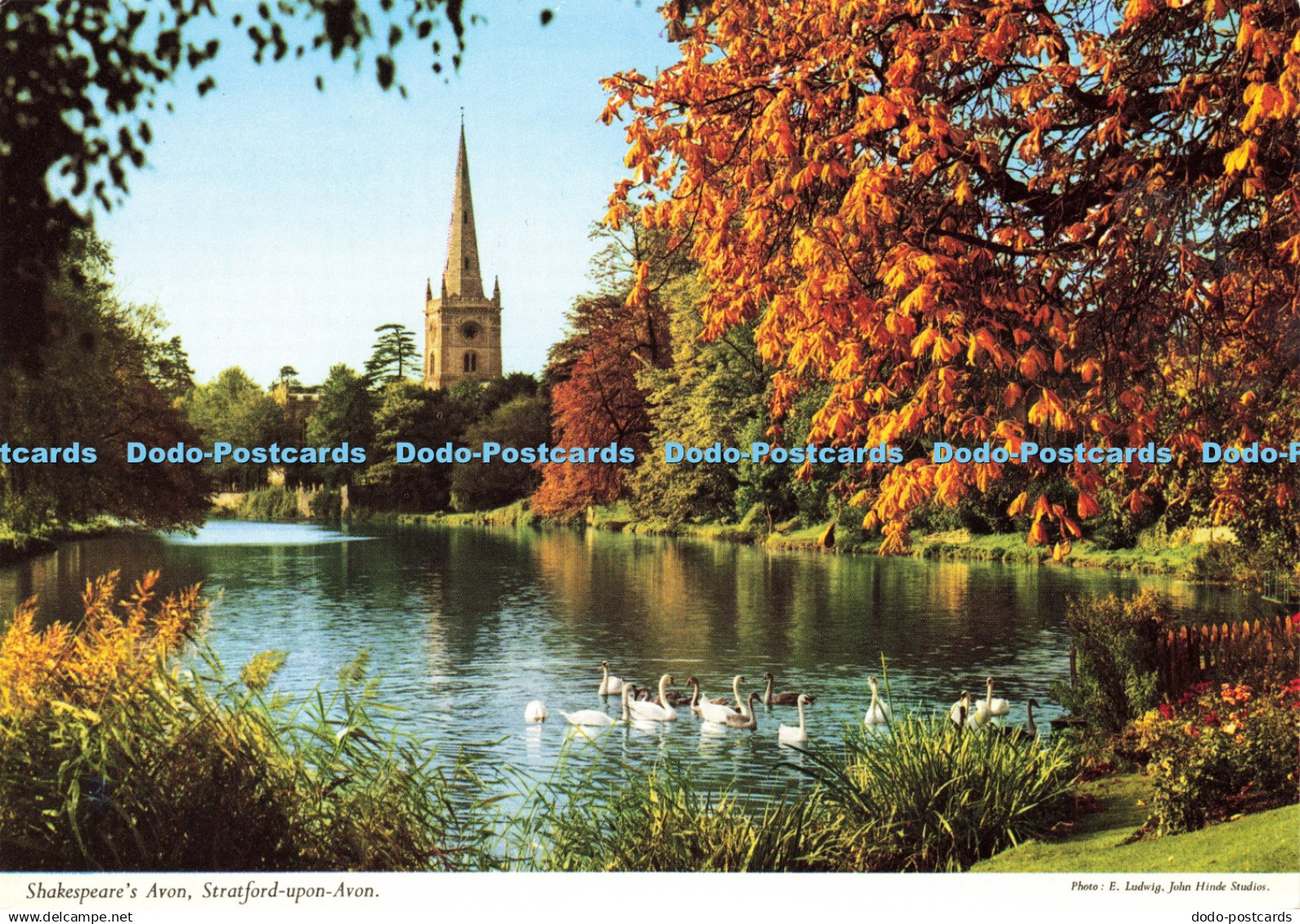 D203824 Stratford upon Avon Shakespeare Avon John Hinde E Ludwig