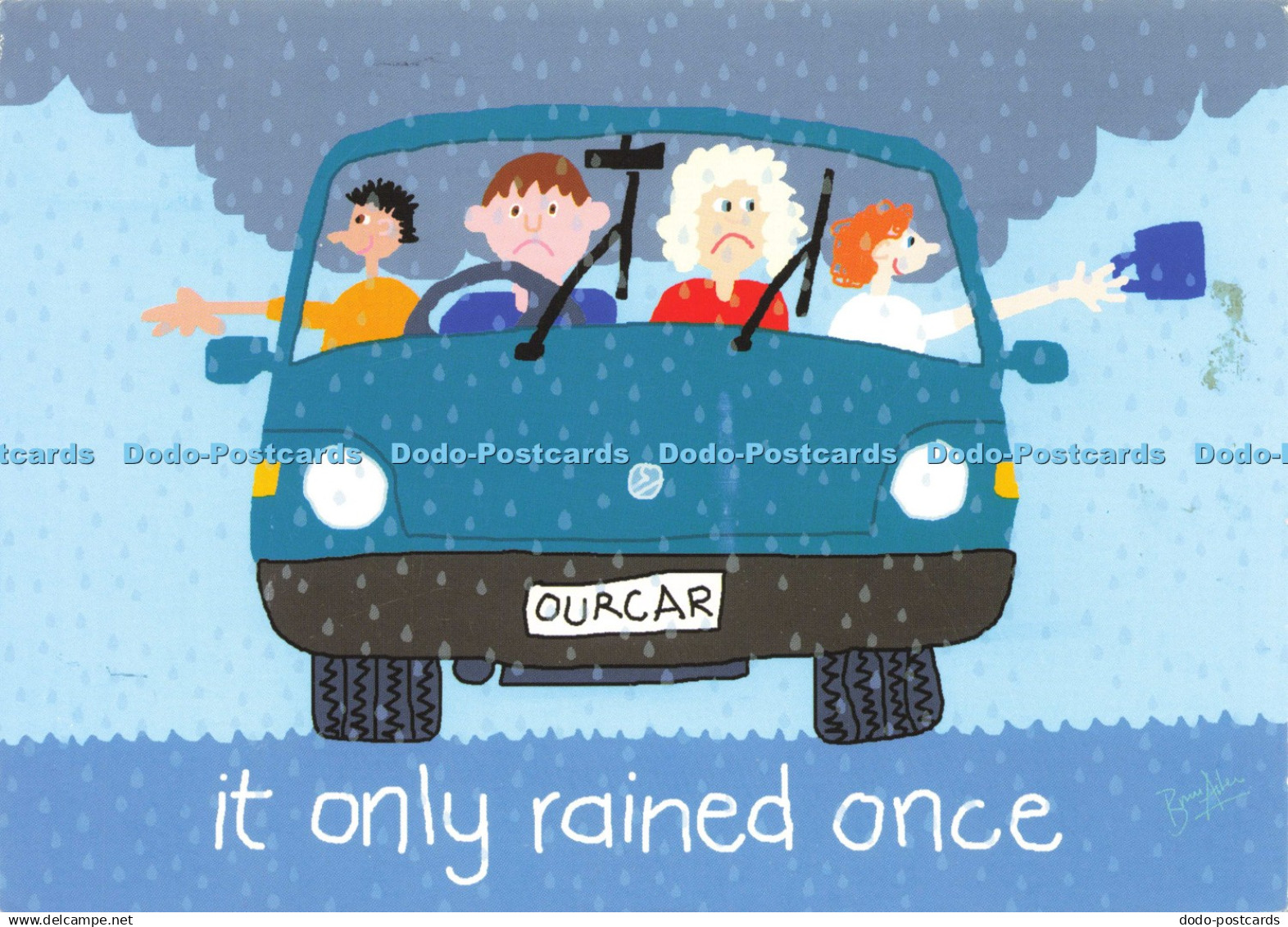 D204438 It Only Rained Once Aiken Graphics 2002
