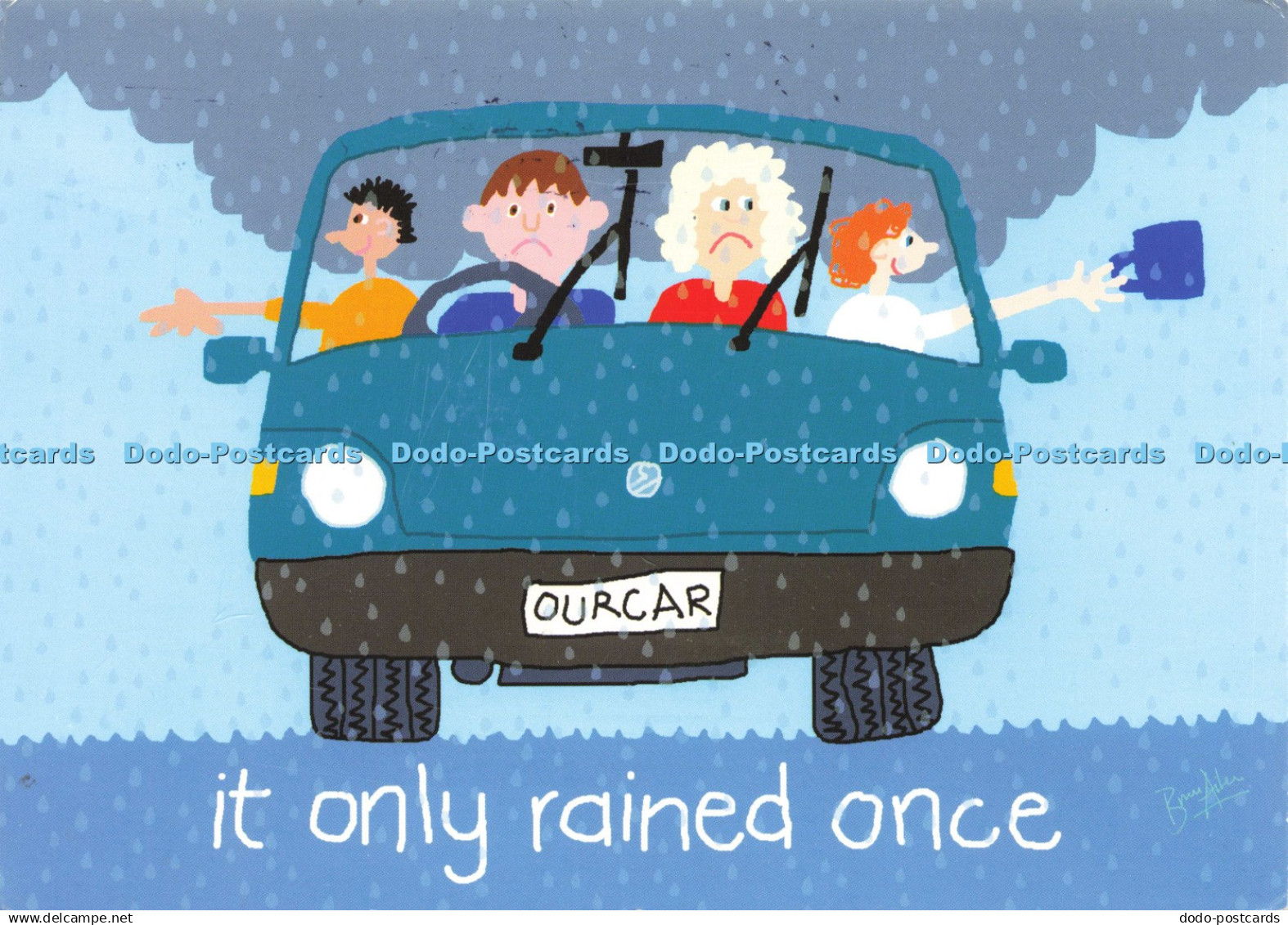 D204462 It Only Rained Once Aiken Graphics 2002