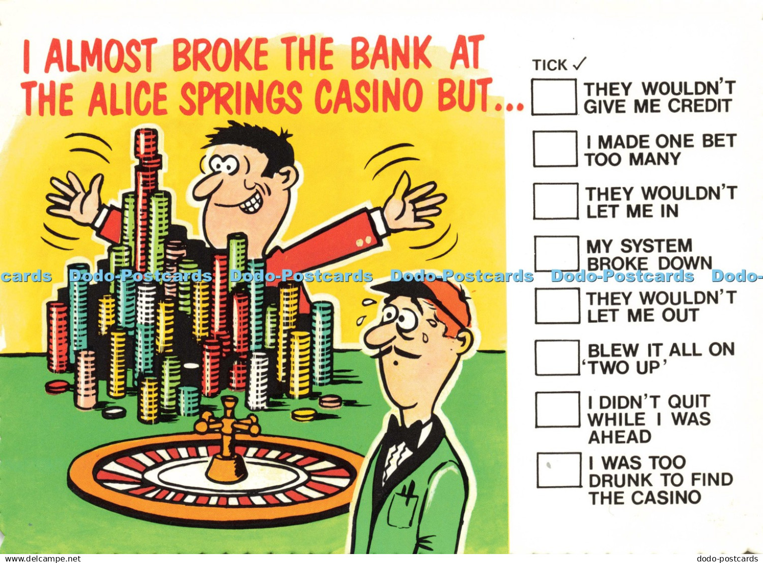 D204488 I Almost Broke the Bank at the Alice Springs Casino But Nucolourvue Prod