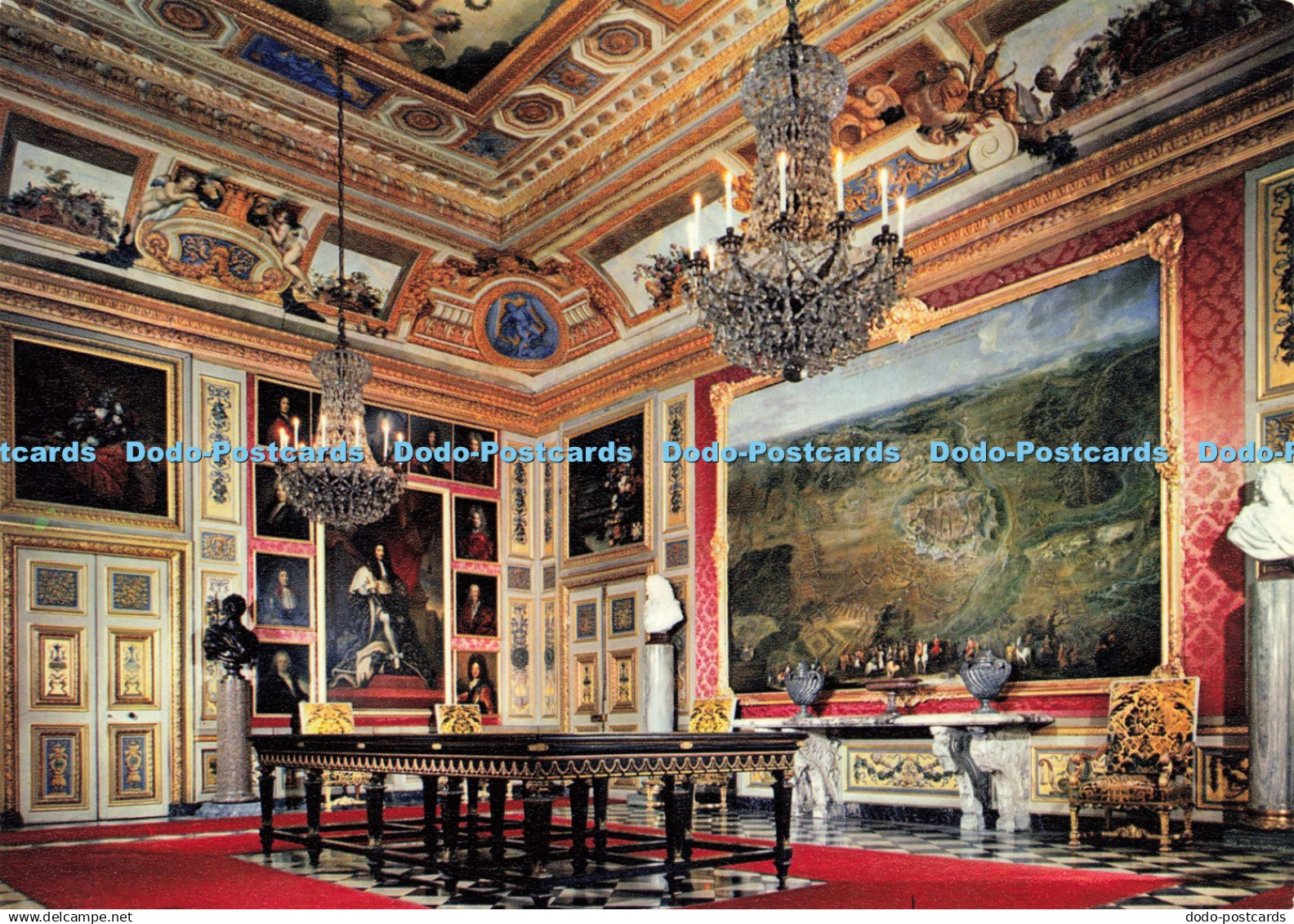 D205352 Chateau de Vaux le Vicomte le Salon d Hercule Massy Mexichrome