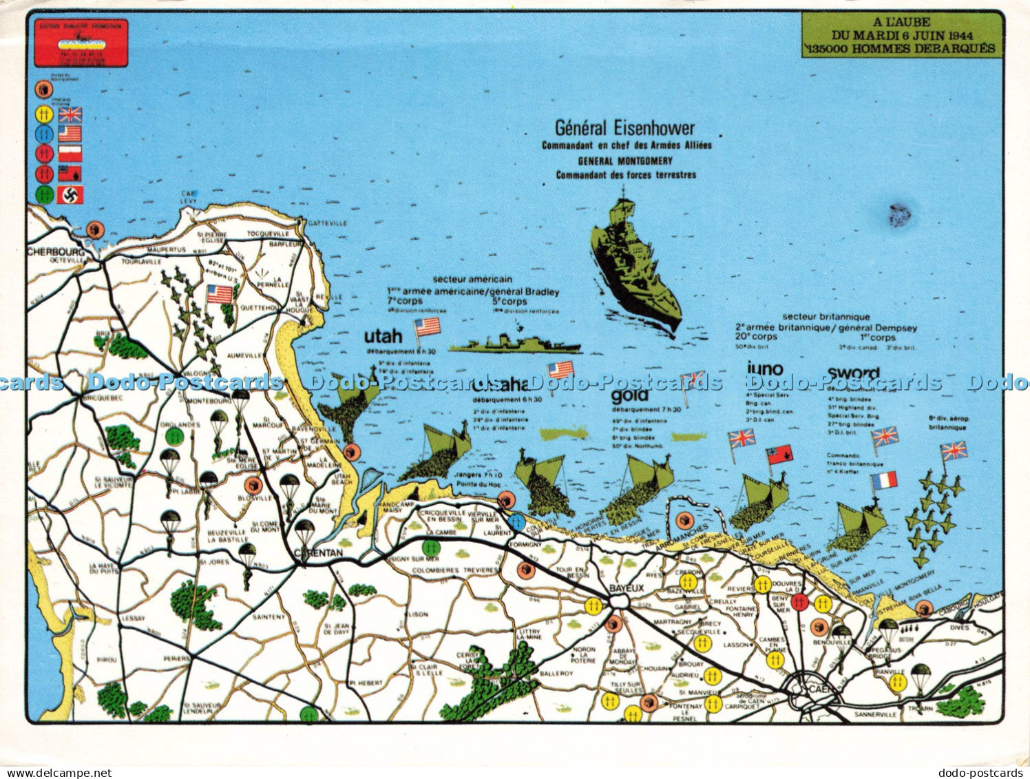 D205614 A l Aube du Mardi Hommes Debarques France Horizon 1944