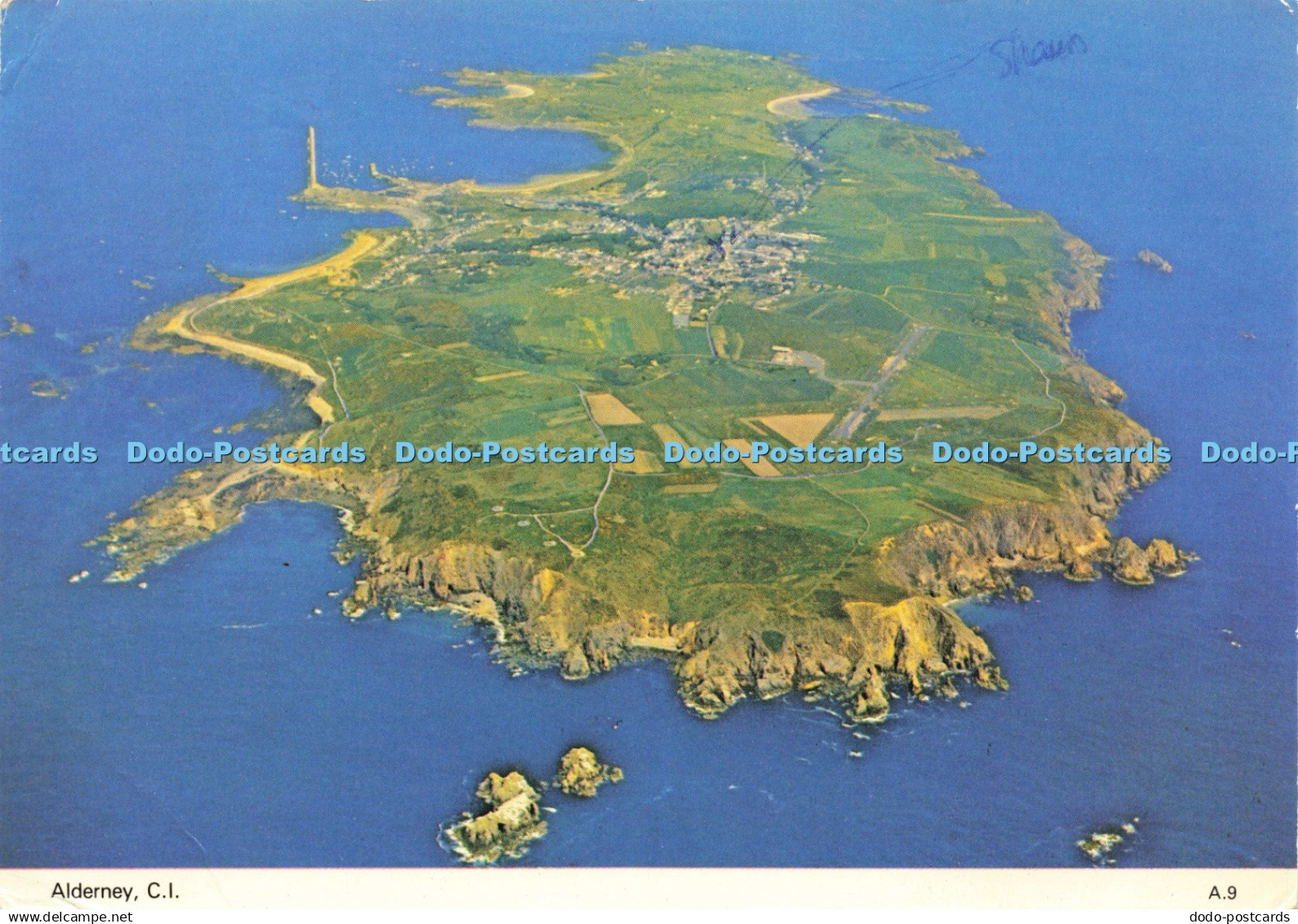 D205663 C I Alderney E T W Dennis Airviews