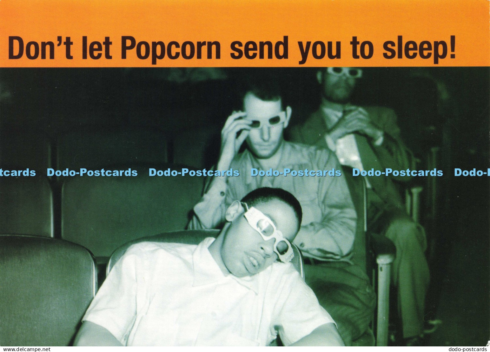 D205739 Dont let Popcorn Send You to Sleep Cinema Boomerang Media