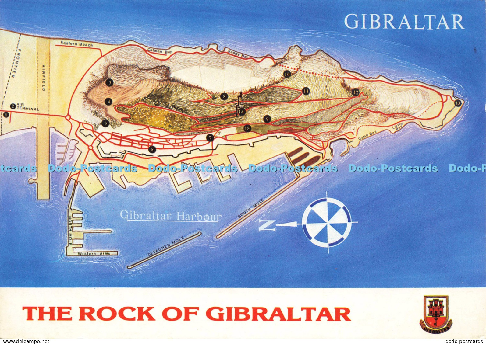 D206766 Gibraltar The Rock of Gibraltar Estoril