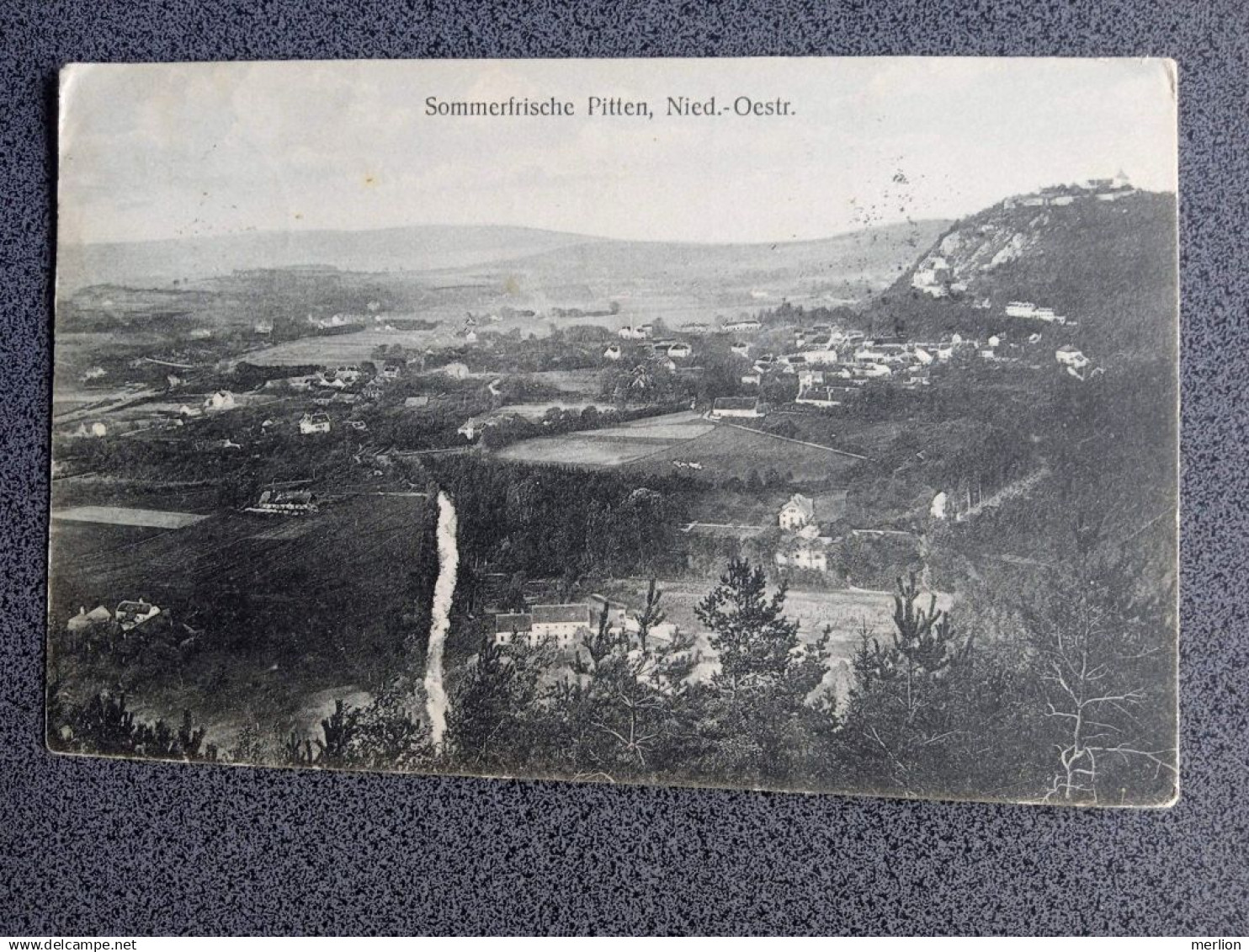 D206894 CPA  AK  - Österreich  PITTEN - 1912 Erlach - sent to PÉCS Hungary