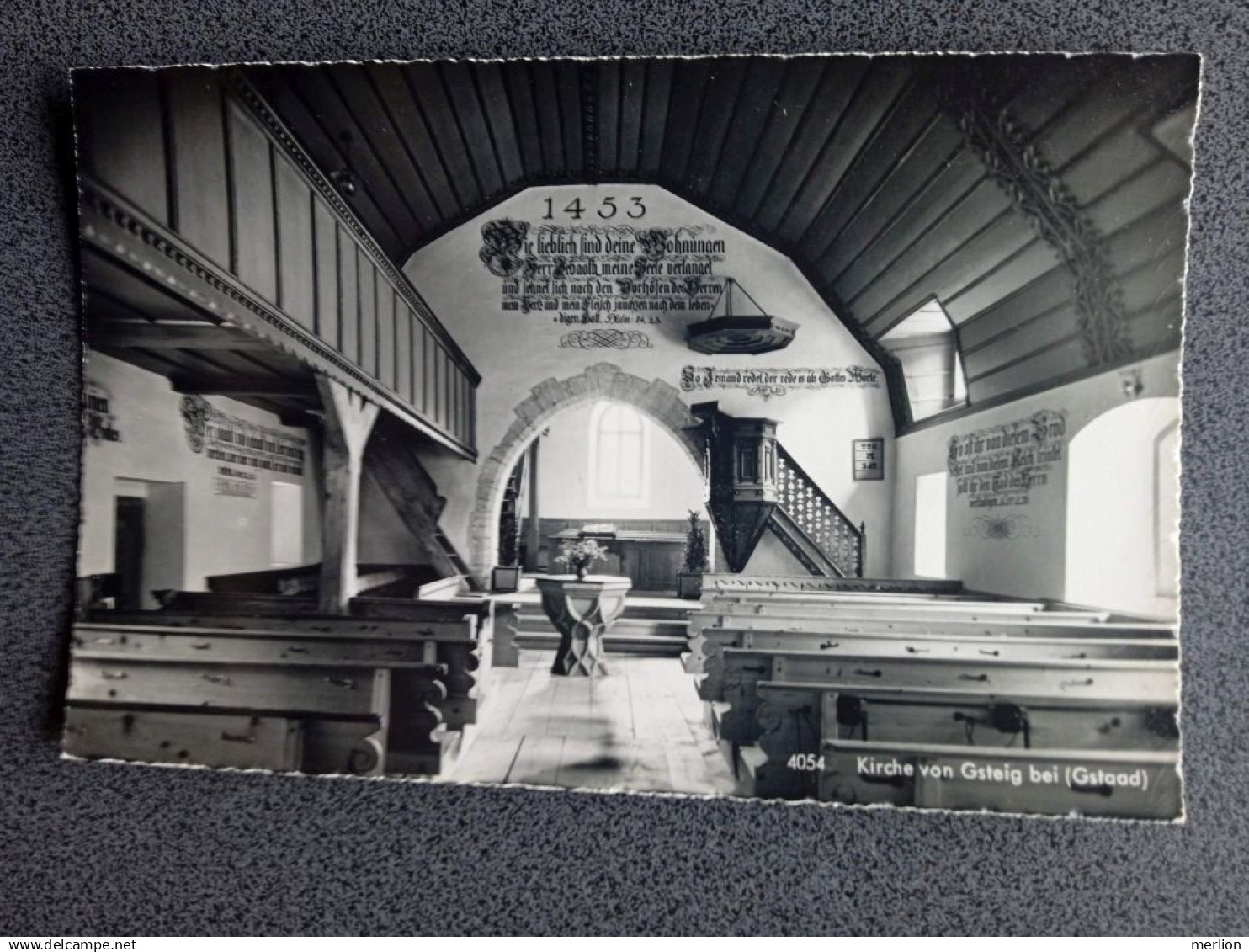 D206932  CPSM  AK  Switzerland -Suisse -   Kirche von Gsteig bei Gstaad