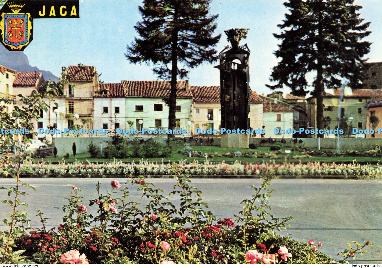 D207633 Alto Aragon Huesca Jaca Plaza de Biscos Penarroya