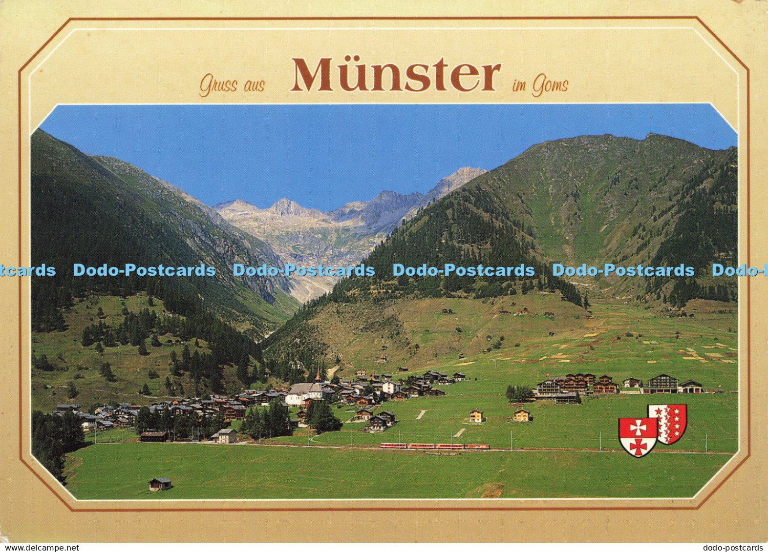 D207821 Gruss aus Munster im Goms Klopfenstein