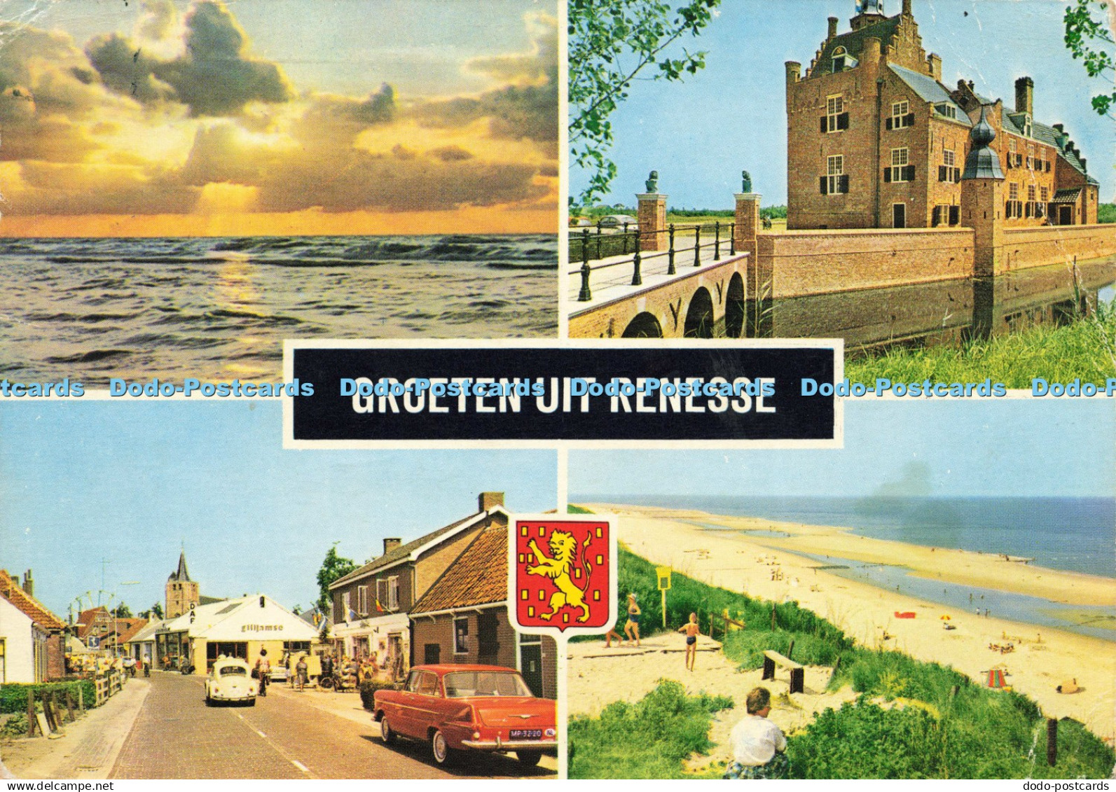 D208367 Groeten uit Renesse Gebr Spanjersberg Multi View 1975