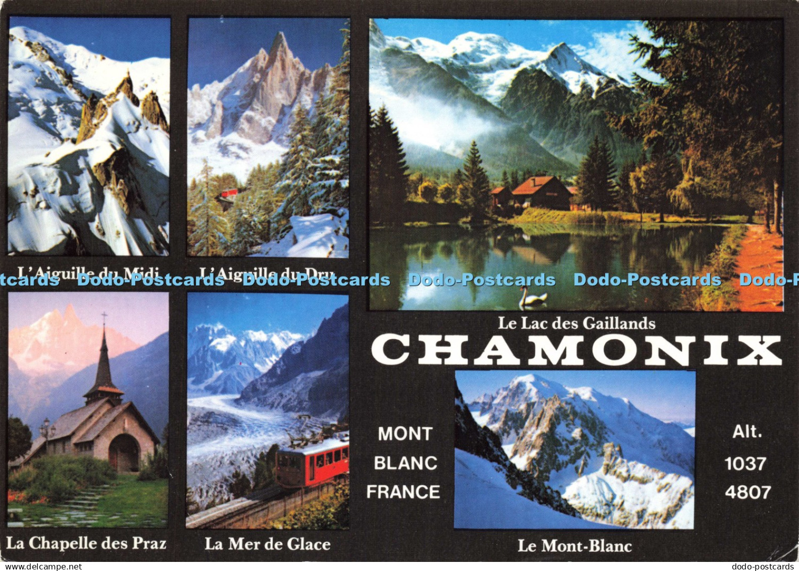 D208495 Chamonix La Mer de Glace La Chapelle des Praz Le Mont Blanc Andre Multi
