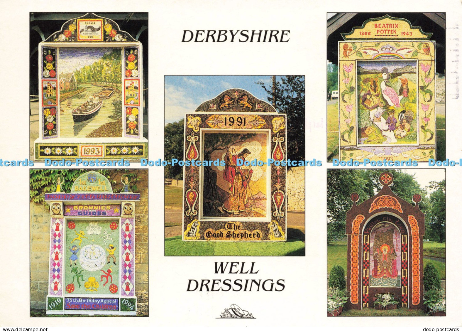 D208689 Derbyshire Five Examples of the Annual Derbyshire Traditional of Well Dr