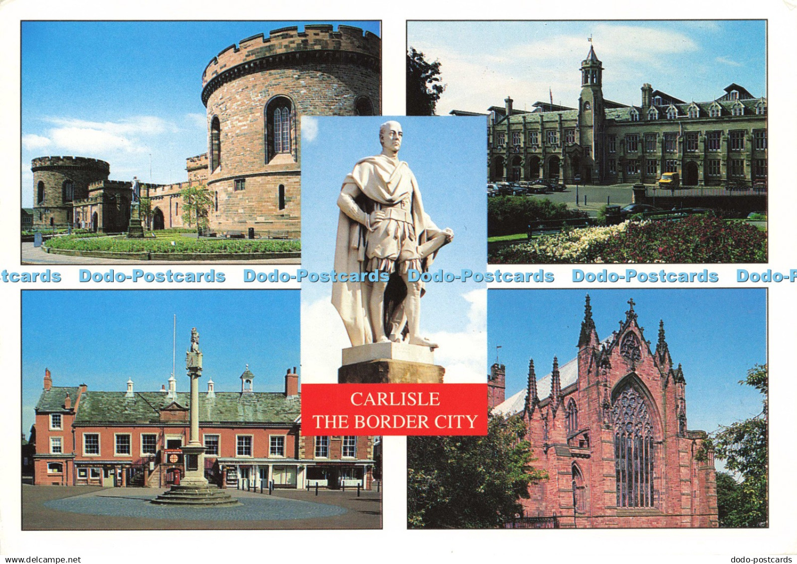 D209126 Carlisle The Border City Carlisle Station Town Hall Carlisle Cathedral E