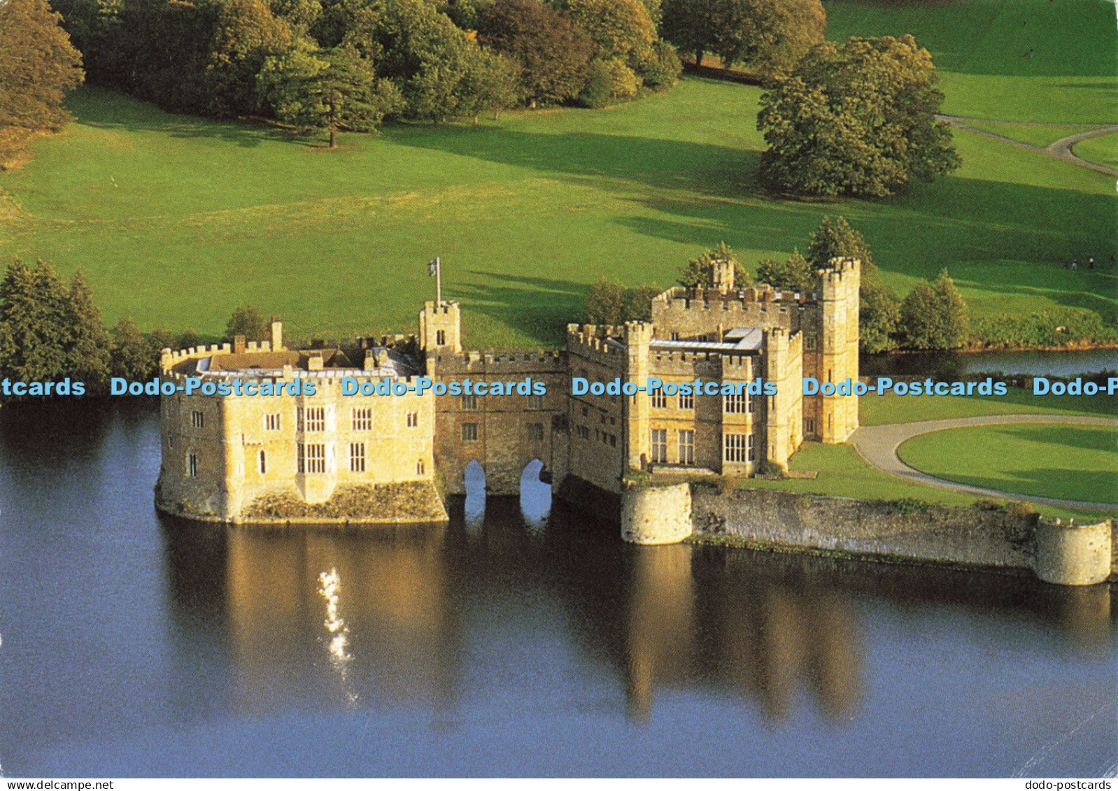 D209769 Leeds Castle Aerial View Leeds Castle Foundation 1994
