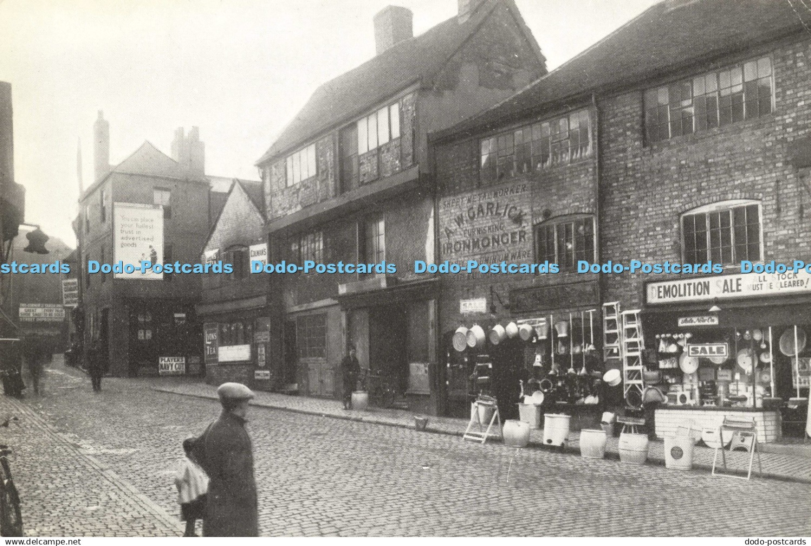 D209880 Coventry Bull Ring and Butcher Row Seen from Ironmonger Row Coventry Cit