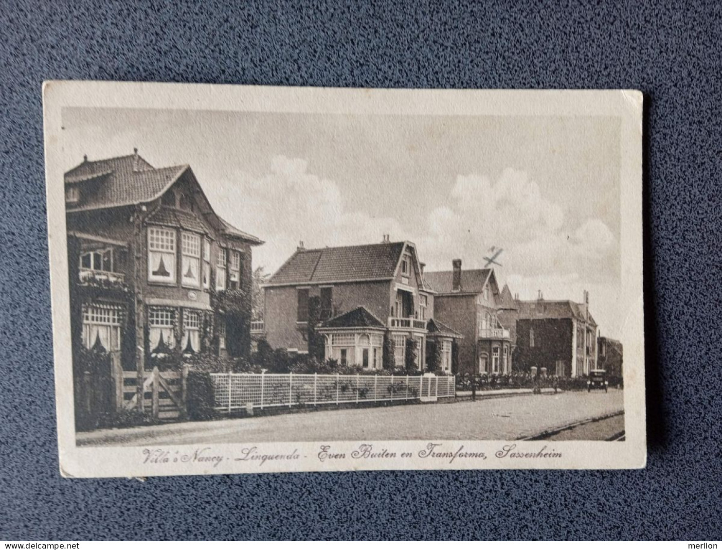 D210005 –  CPA AK  Villa"s nancy Linquenda, the official residence of the mayor of Sassenheim