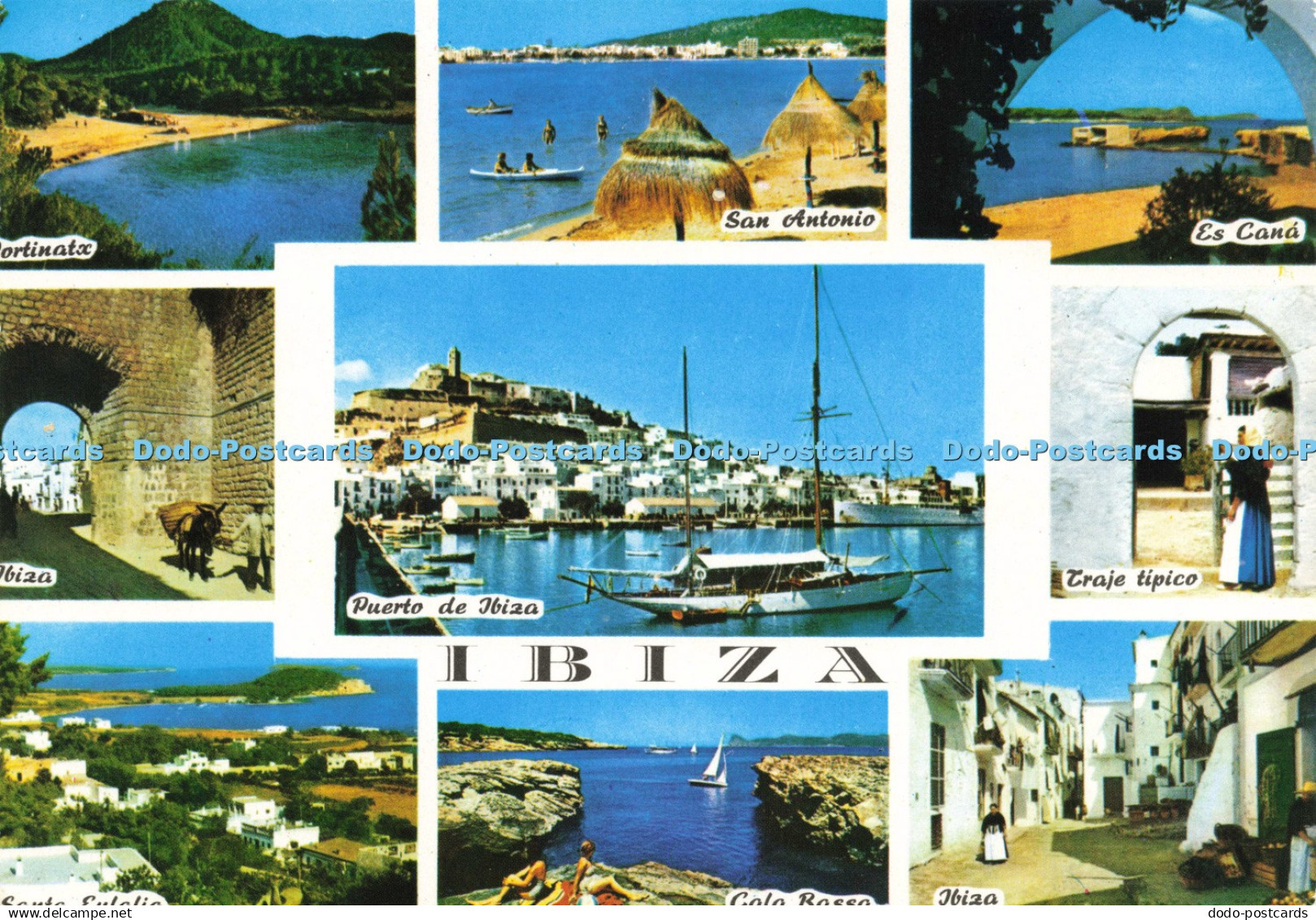 D210152 Ibiza San Antonio Puerto de Ibiza Traje Tipico Es Cana Casa Planas Multi