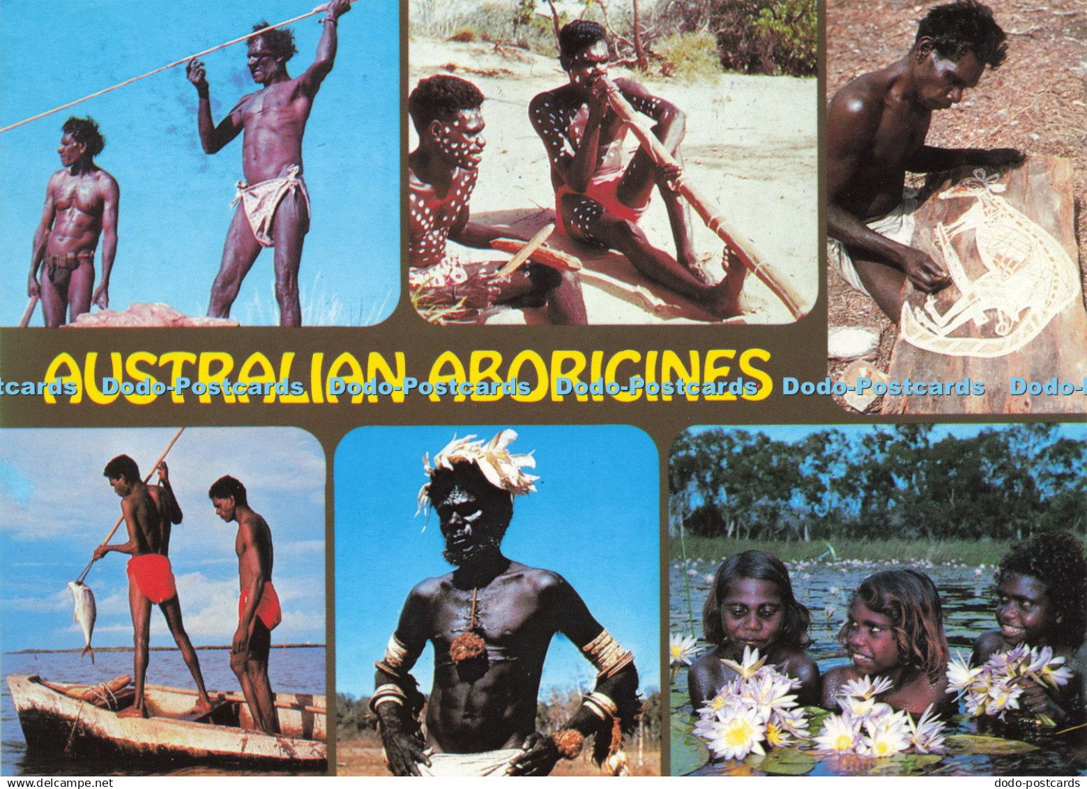 D210361 Australian Aborigines Nucolourvue Productions Multi View 1992