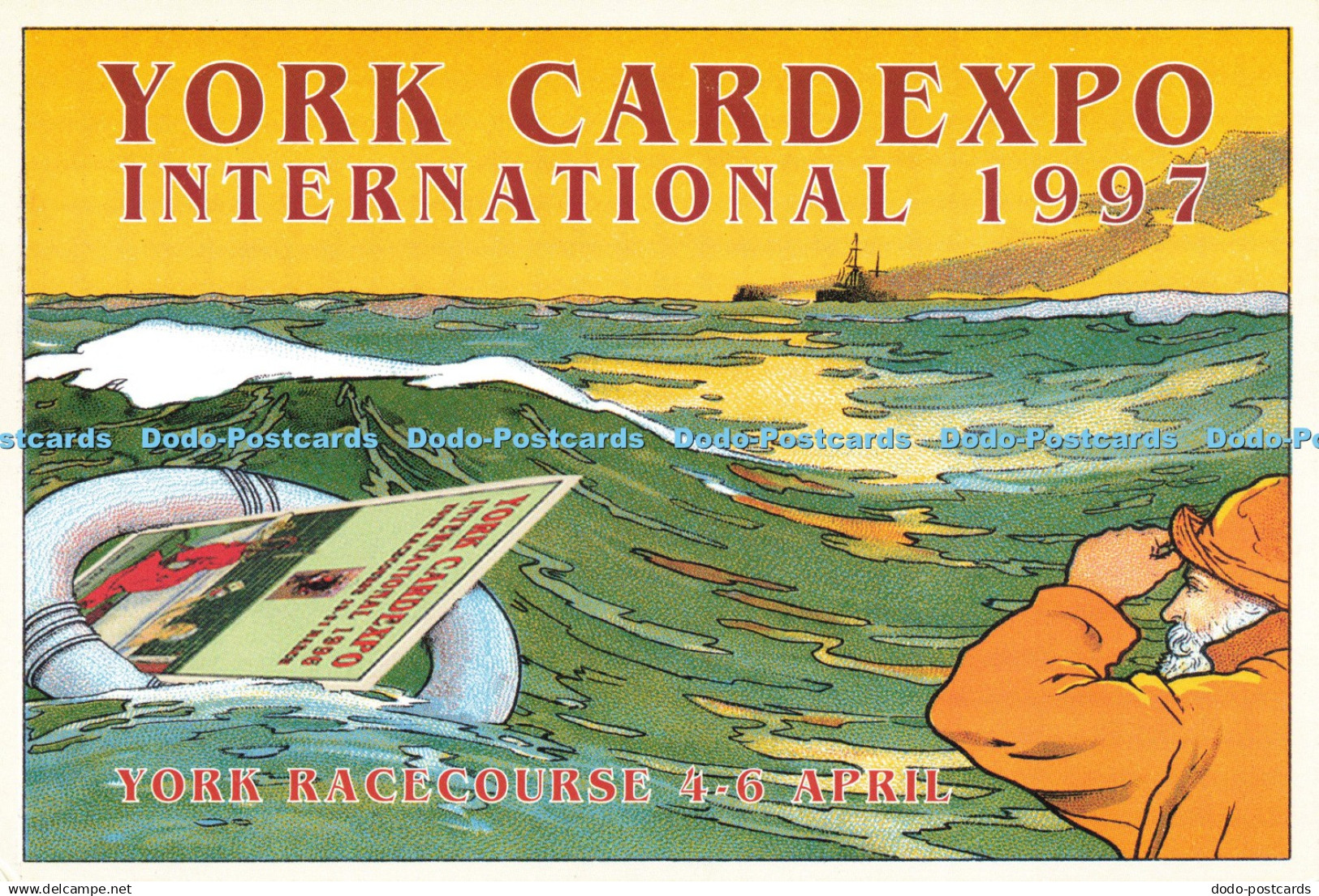 D210648 York Card Expo International York Race Course York International Postcar