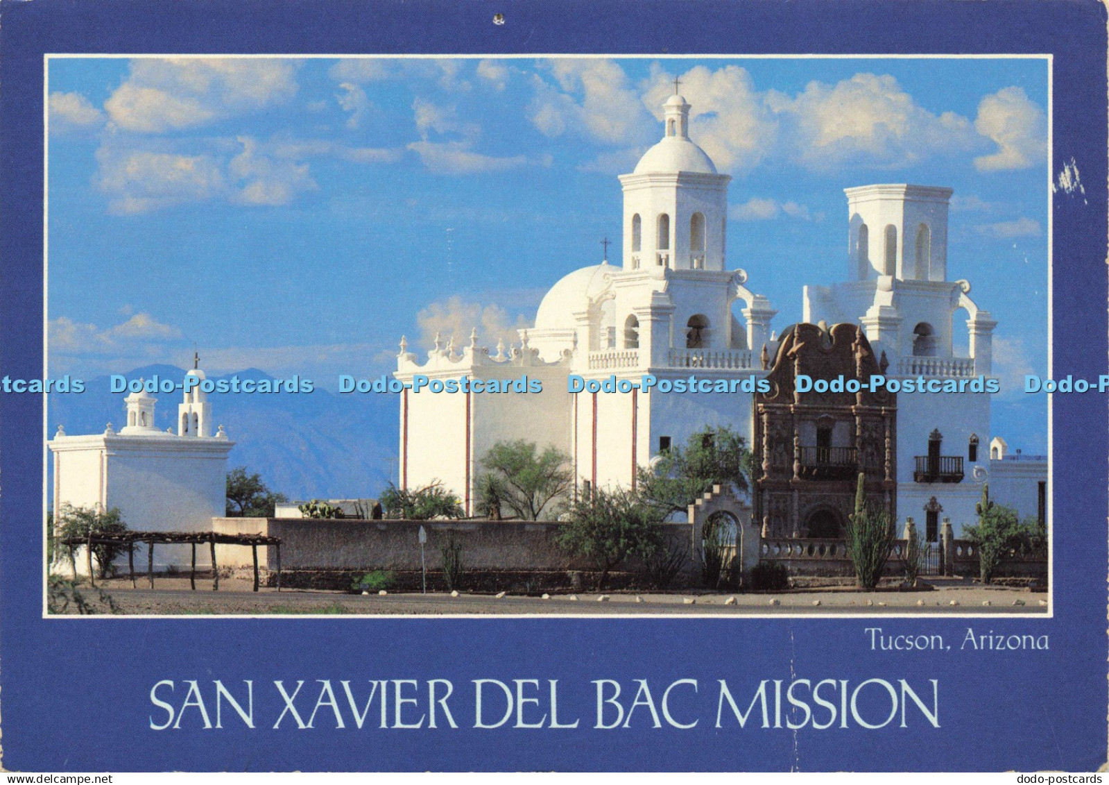 D211422 Tucson Arizona San Xavier del Bac Mission Petley Studio 1986