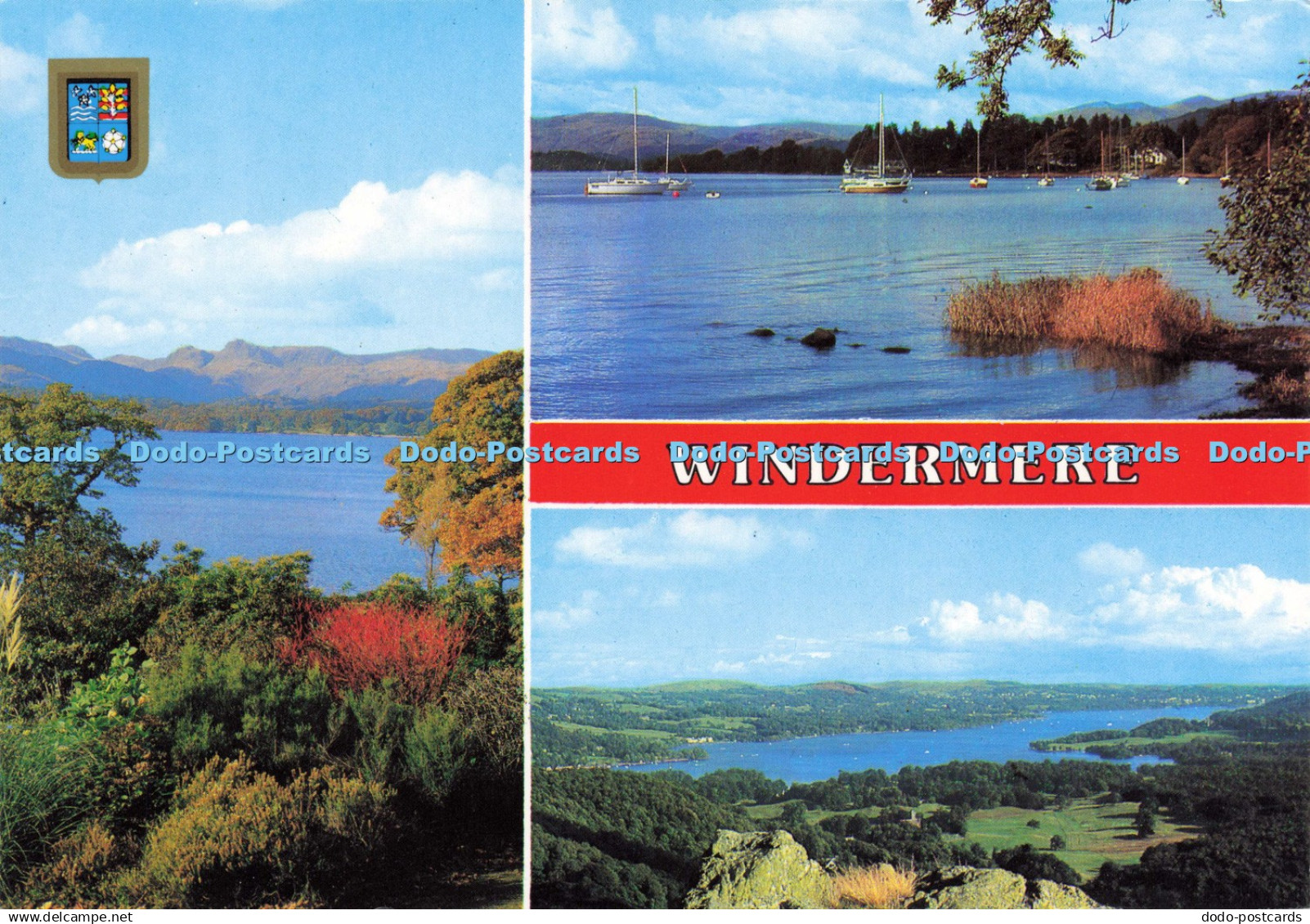 D211929 Windermere Windermere and Langdale Pikes Sanderson and Dixon Multi View